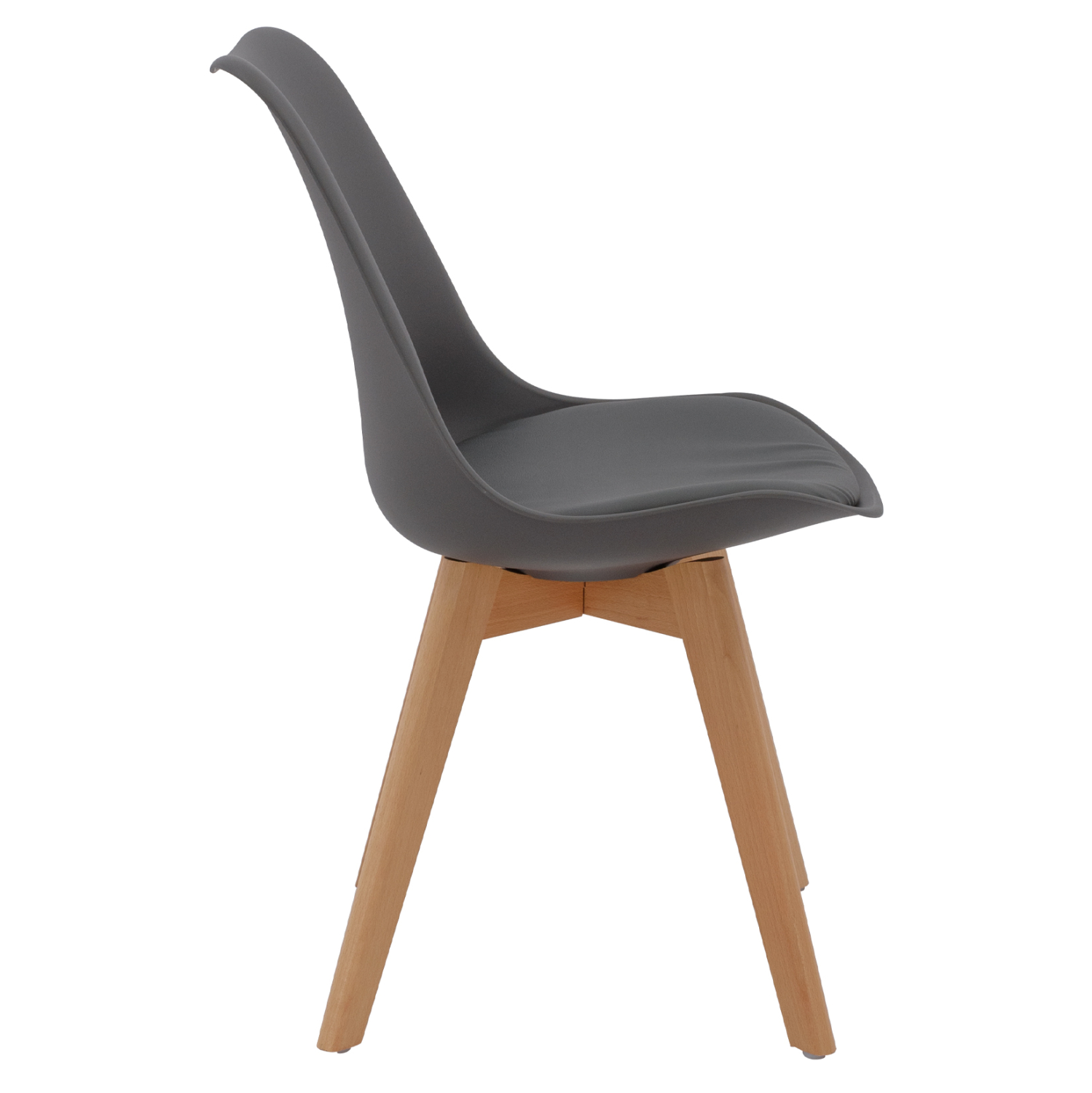 ΚΑΡΕΚΛΑ VEGAS ΠΟΔΙΑ ΟΞΙΑΣ-ΚΑΘΙΣΜΑ P.P. ΣΚΟΥΡΟ ΓΚΡΙ 45x56x80Υεκ. 4