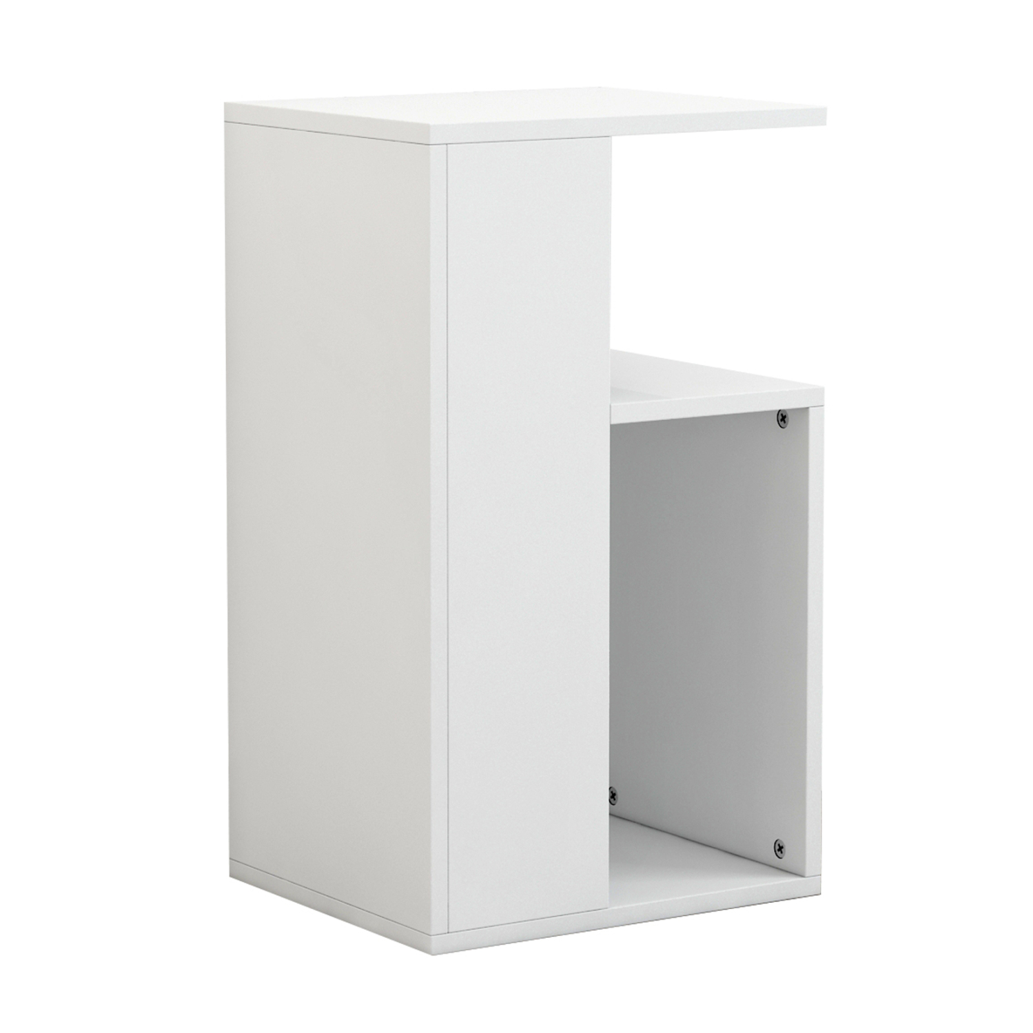 ΒΟΗΘΗΤΙΚΟ ΤΡΑΠΕΖΙ DAWN ΜΕΛΑΜΙΝΗΣ ΛΕΥΚΟ 35X29,5X60Yεκ. 4