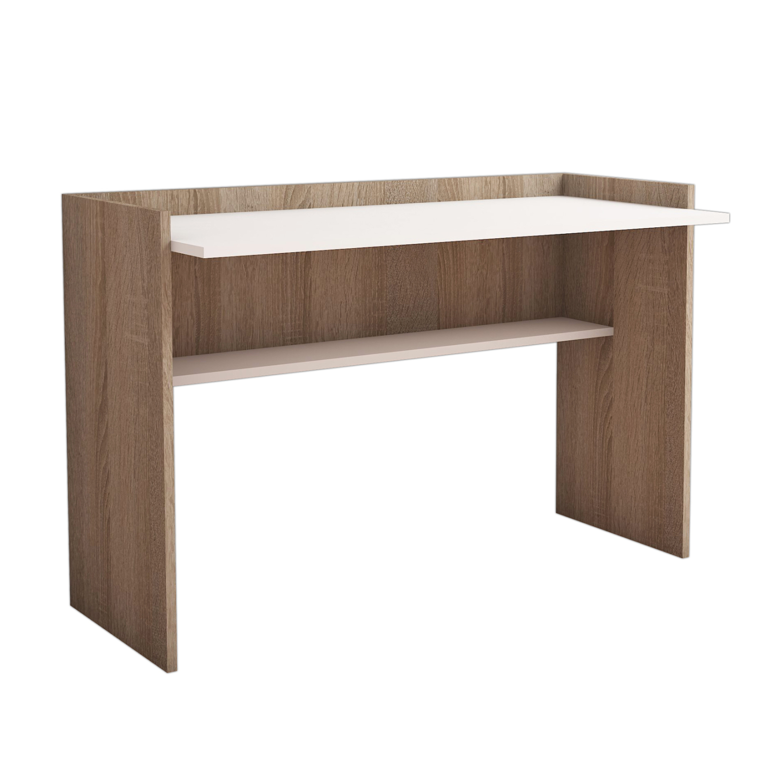 ΓΡΑΦΕΙΟ ΜΕΛΑΜΙΝΗΣ SONAMA ΛΕΥΚΟ 118x58x80Υεκ. 4