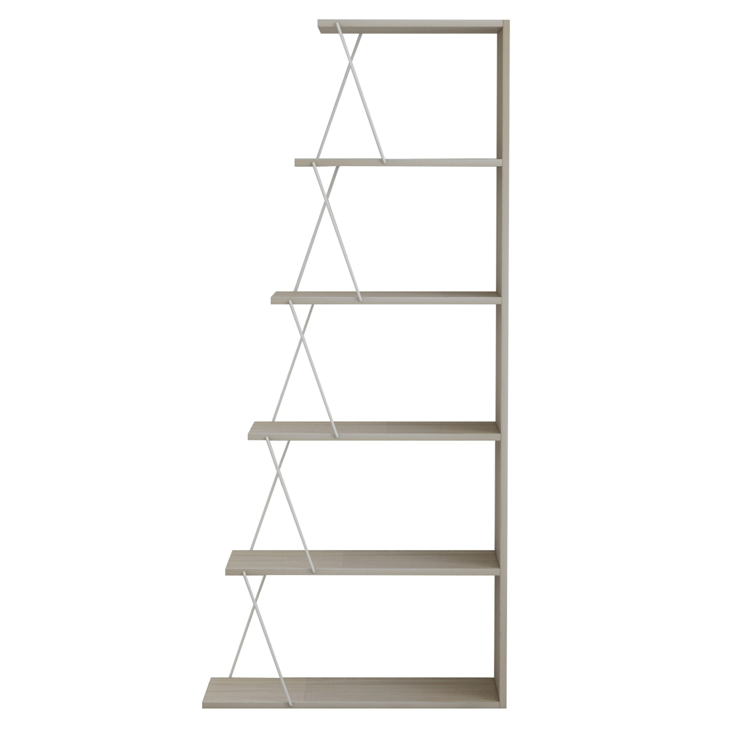 ΒΙΒΛΙΟΘΗΚΗ ΜΕΛΑΜΙΝΗΣ MINI TARS SONOMA ΛΕΥΚΟ 65x22-24x146Υεκ. 3