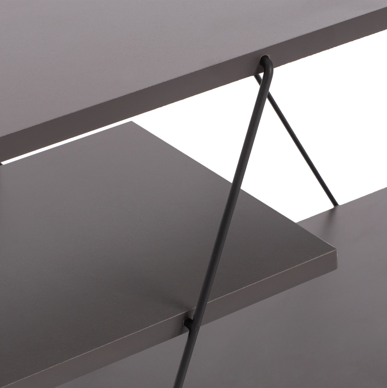 ΕΠΙΠΛΟ ΤΗΛΕΟΡΑΣΗΣ TARS ΜΕΛΑΜΙΝΗ ΓΚΡΙ 120x32x33Yεκ. 6