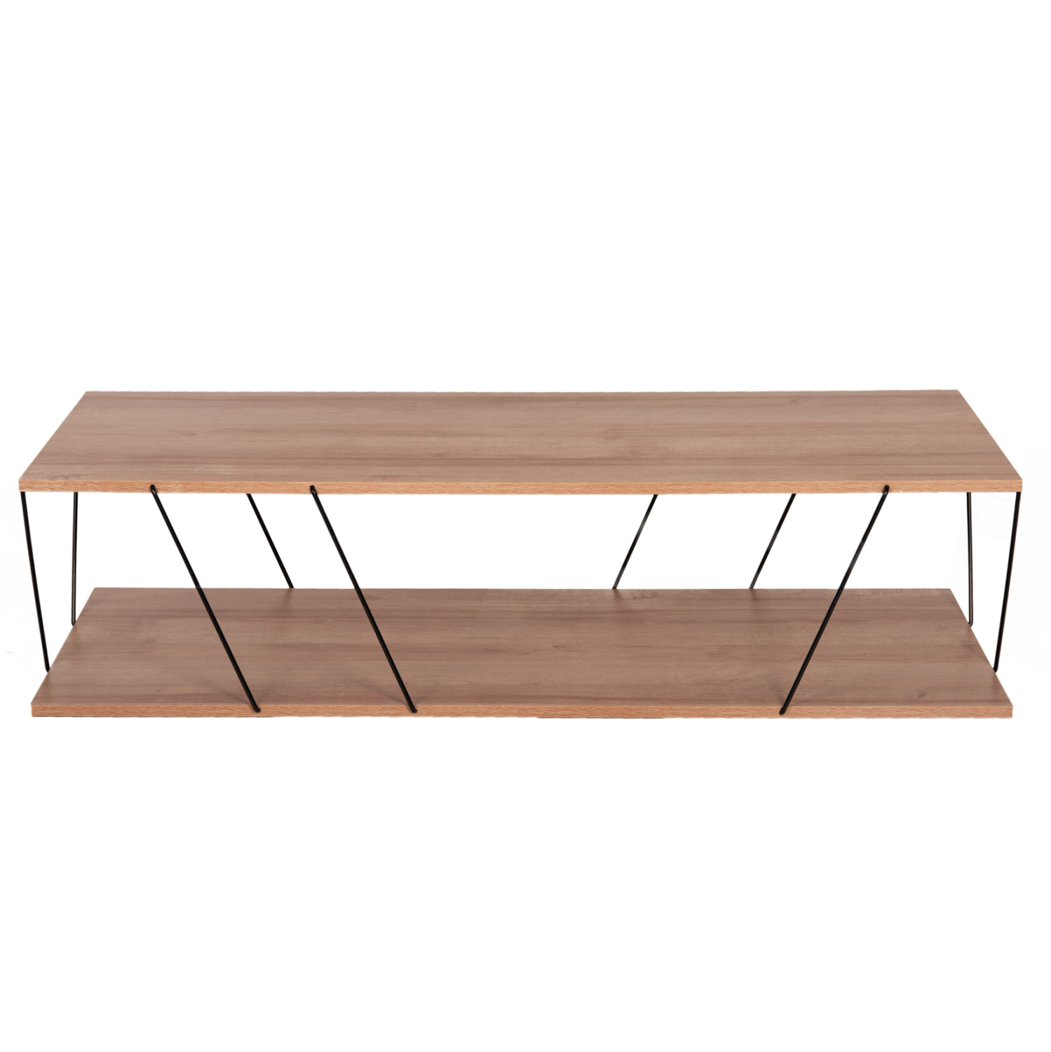 ΤΡΑΠΕΖΙ ΣΑΛΟΝΙΟΥ TARS ΦΥΣΙΚΟ ΟΑΚ ΜΕ ΜΑΥΡΕΣ ΜΕΤΑΛΛΙΚΕΣ ΒΕΡΓΕΣ 120Χ50Χ30Yεκ. 3