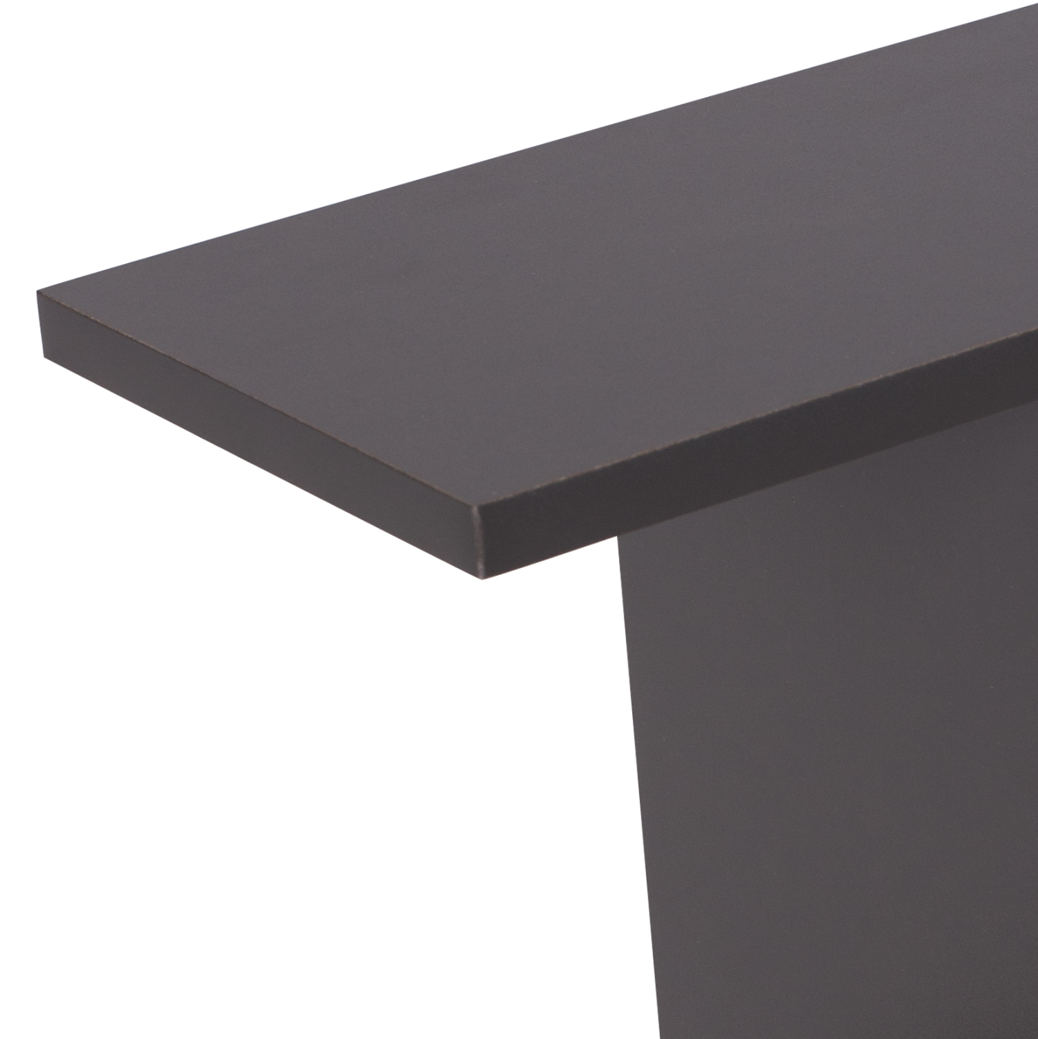 ΒΟΗΘΗΤΙΚΟ ΤΡΑΠΕΖΙ ΜΕ ΡΑΦΙΑ AMEER ΜΕΛΑΜΙΝΗ ΣΕ ΧΡΩΜΑ ΓΚΡΙ 50x17x56Υεκ. 4