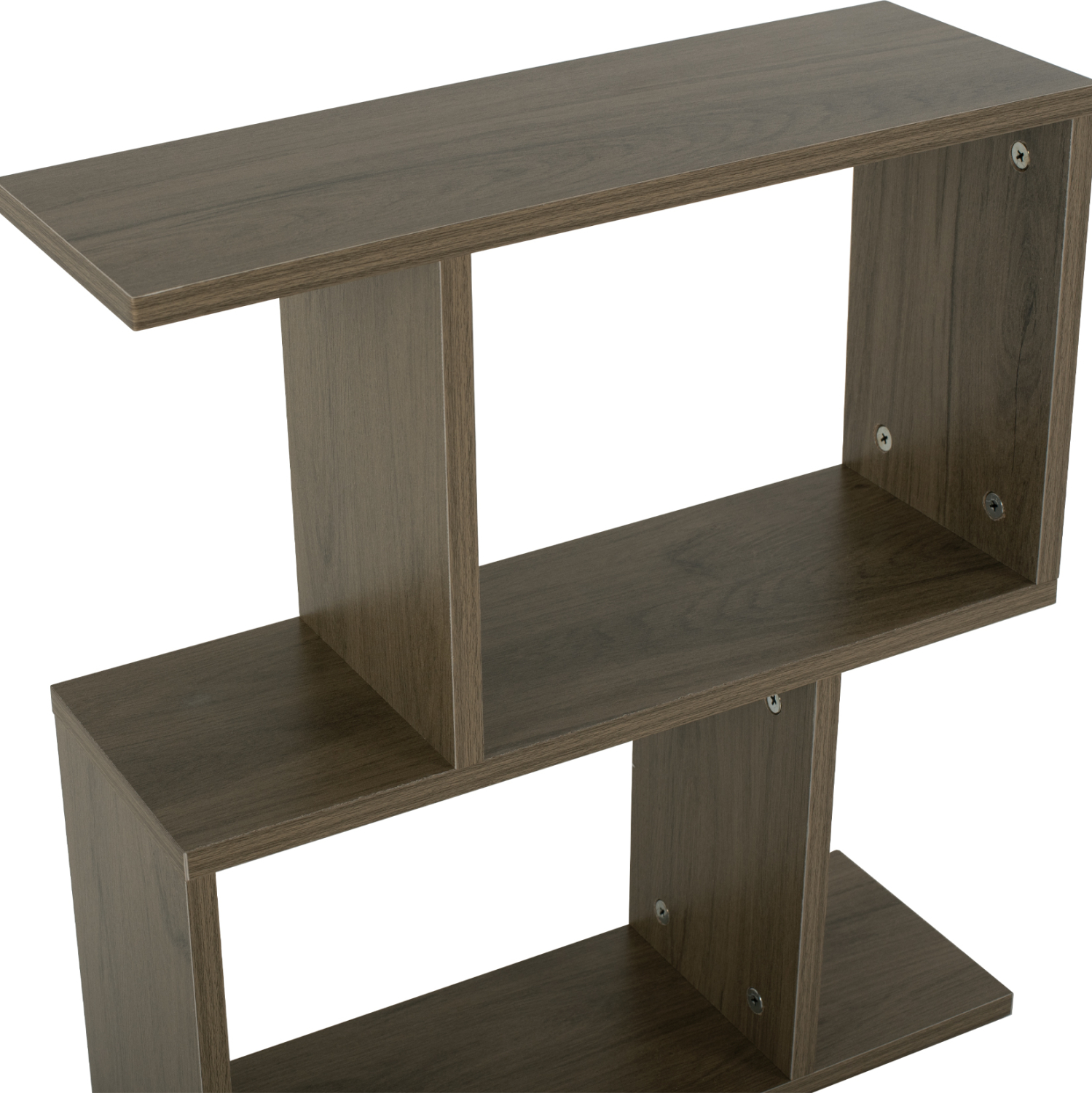 ΒΟΗΘΗΤΙΚΟ ΤΡΑΠΕΖΙ ΜΕ ΡΑΦΙΑ AMEER ΜΕΛΑΜΙΝΗ ΣΕ OLIVE GREY ΧΡΩΜΑ 50x17x56Υεκ. 4