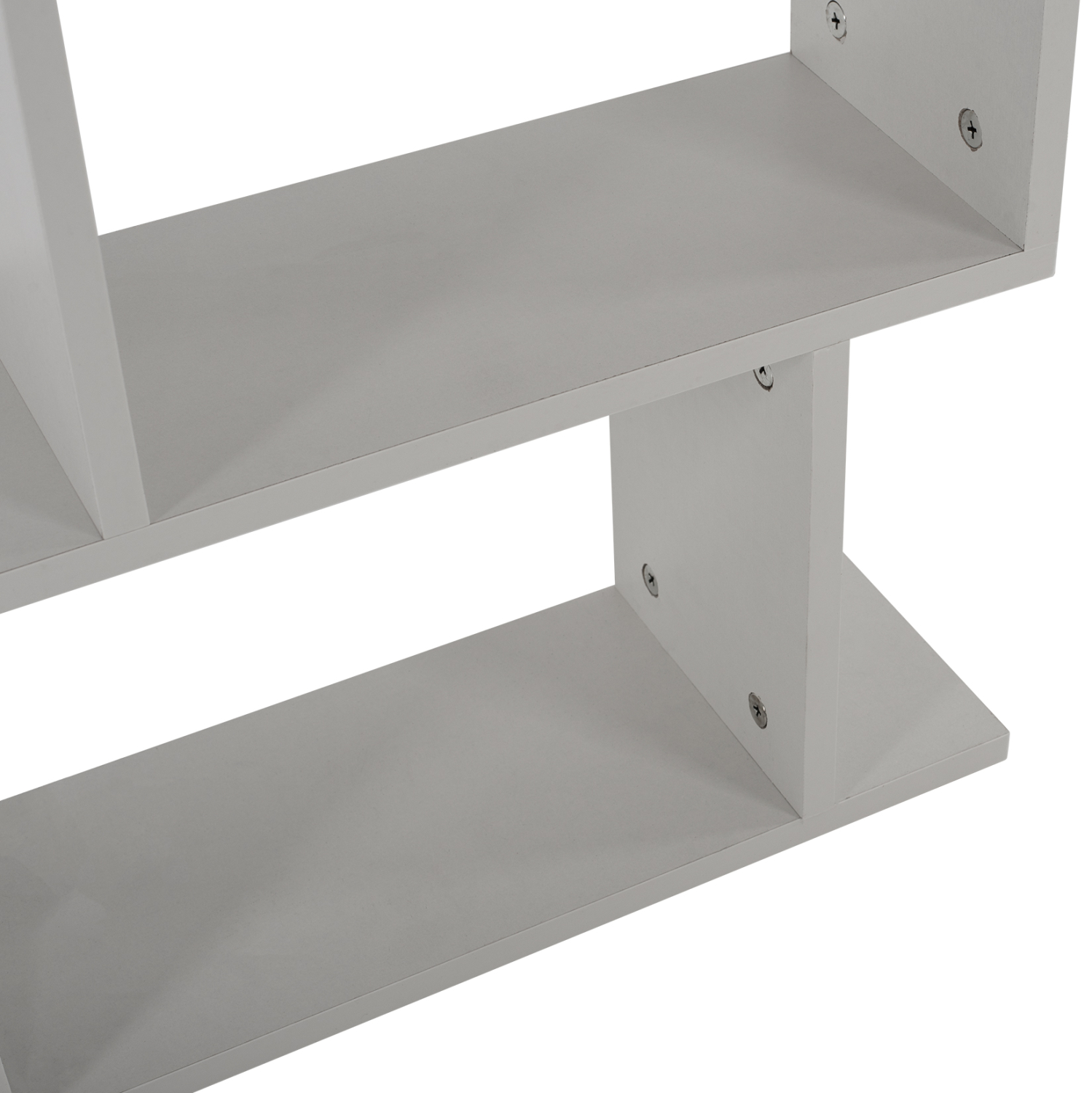 ΒΟΗΘΗΤΙΚΟ ΤΡΑΠΕΖΙ ΜΕ ΡΑΦΙΑ AMABELLA ΜΕΛΑΜΙΝΗ ΛΕΥΚΗ 45x17x52Yεκ. 5