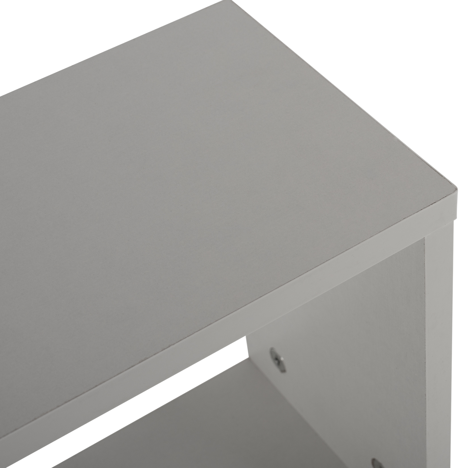 ΒΟΗΘΗΤΙΚΟ ΤΡΑΠΕΖΙ ΜΕ ΡΑΦΙΑ AMABELLA ΜΕΛΑΜΙΝΗ ΛΕΥΚΗ 45x17x52Yεκ. 7