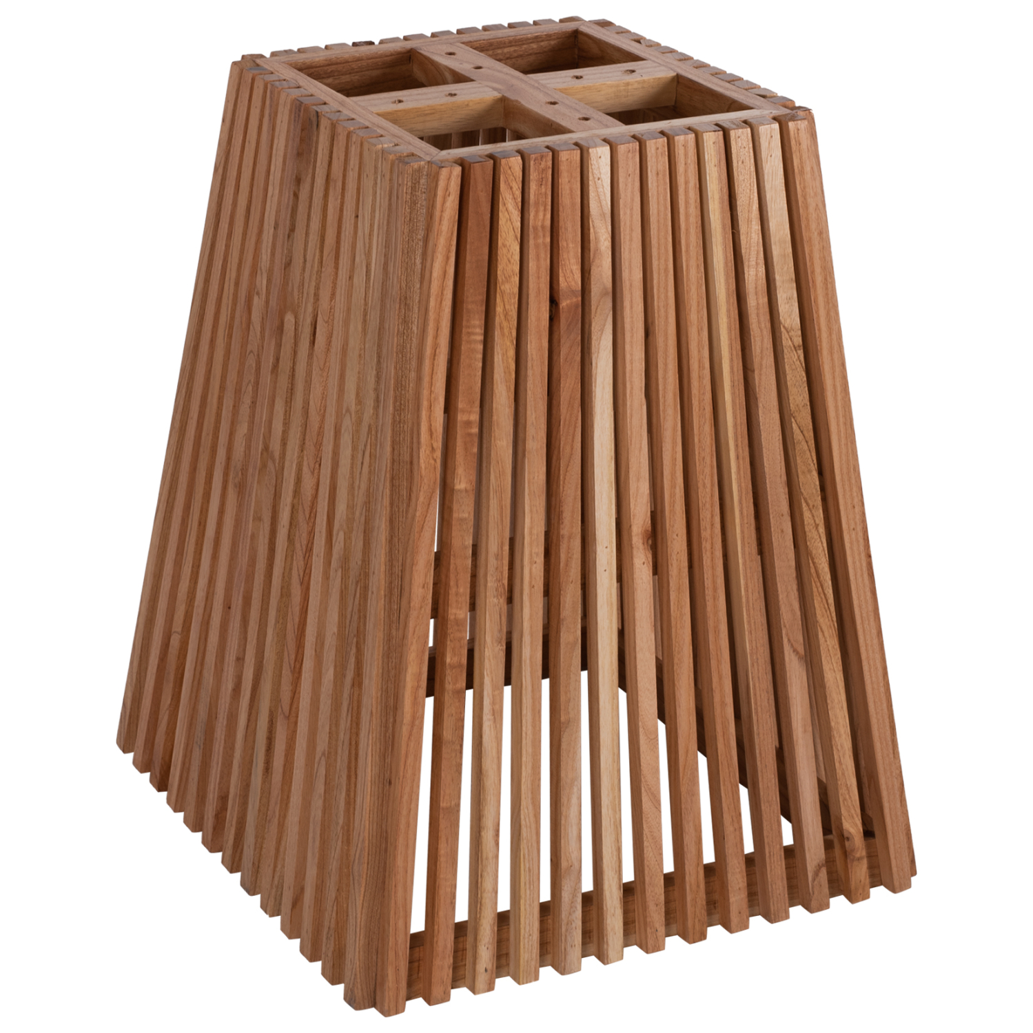 ΒΑΣΗ ΤΡΑΠΕΖΙΟΥ ΕΣΩΤ.ΧΩΡΟΥ ΤΕΤΡΑΓΩΝΗ FRANTZ ΞΥΛΟ MINDI ΣΕ ΦΥΣΙΚΟ 60x60x75Y εκ. 1