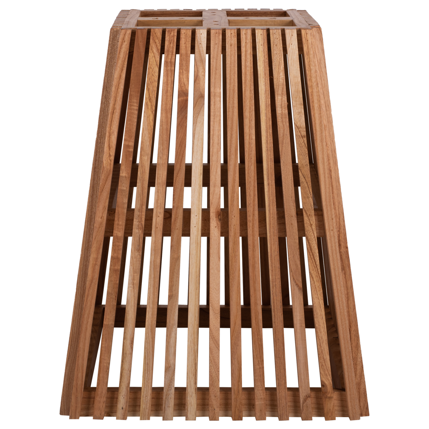 ΒΑΣΗ ΤΡΑΠΕΖΙΟΥ ΕΣΩΤ.ΧΩΡΟΥ ΤΕΤΡΑΓΩΝΗ FRANTZ ΞΥΛΟ MINDI ΣΕ ΦΥΣΙΚΟ 60x60x75Y εκ. 3