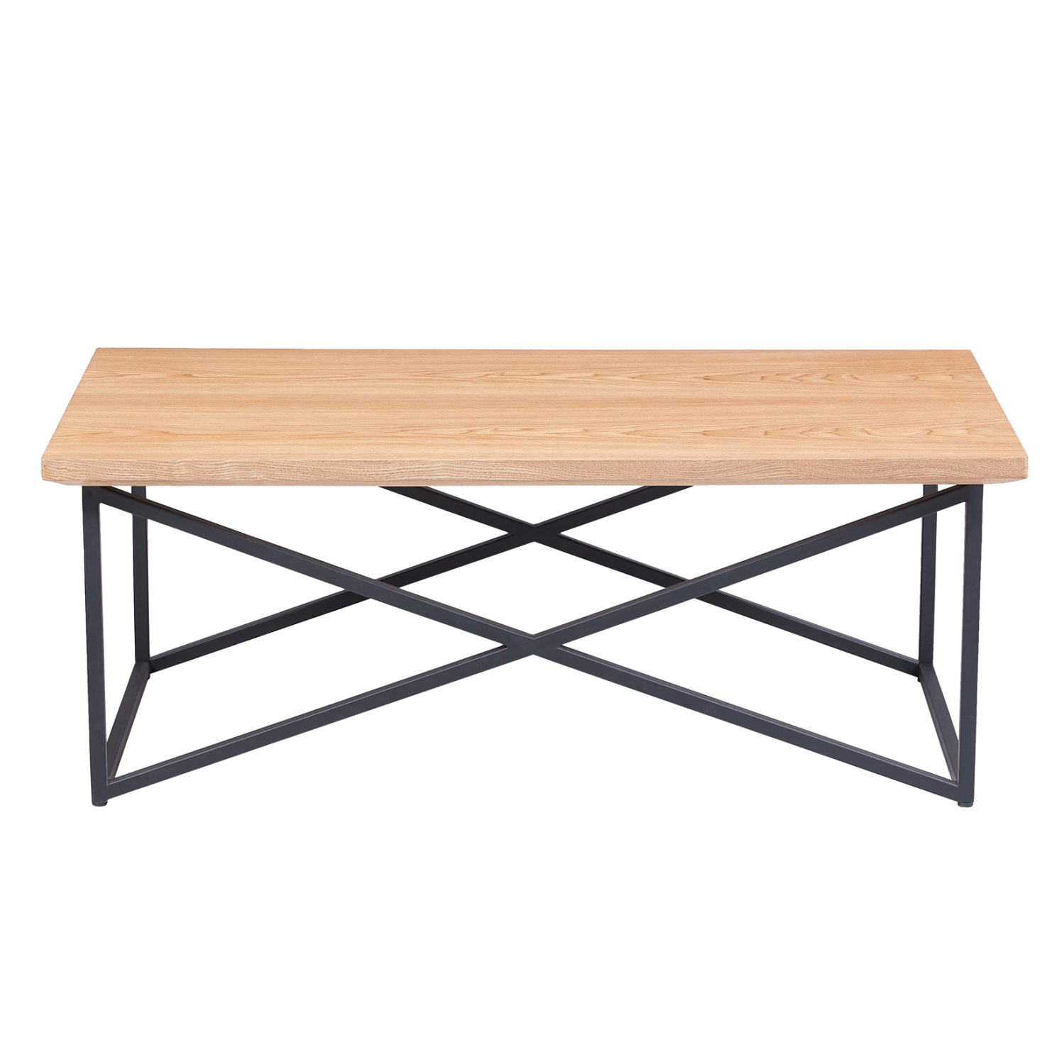 ΤΡΑΠΕΖΙ ΣΑΛΟΝΙΟΥ MDF ΜΕ ΚΑΠΛΑΜΑ ΞΥΛΟΥ ΣΕ ΦΥΣΙΚΟ&ΣΤΥΛ ΡΟΥΣΤΙΚ 120x60x45,5Yεκ. 3