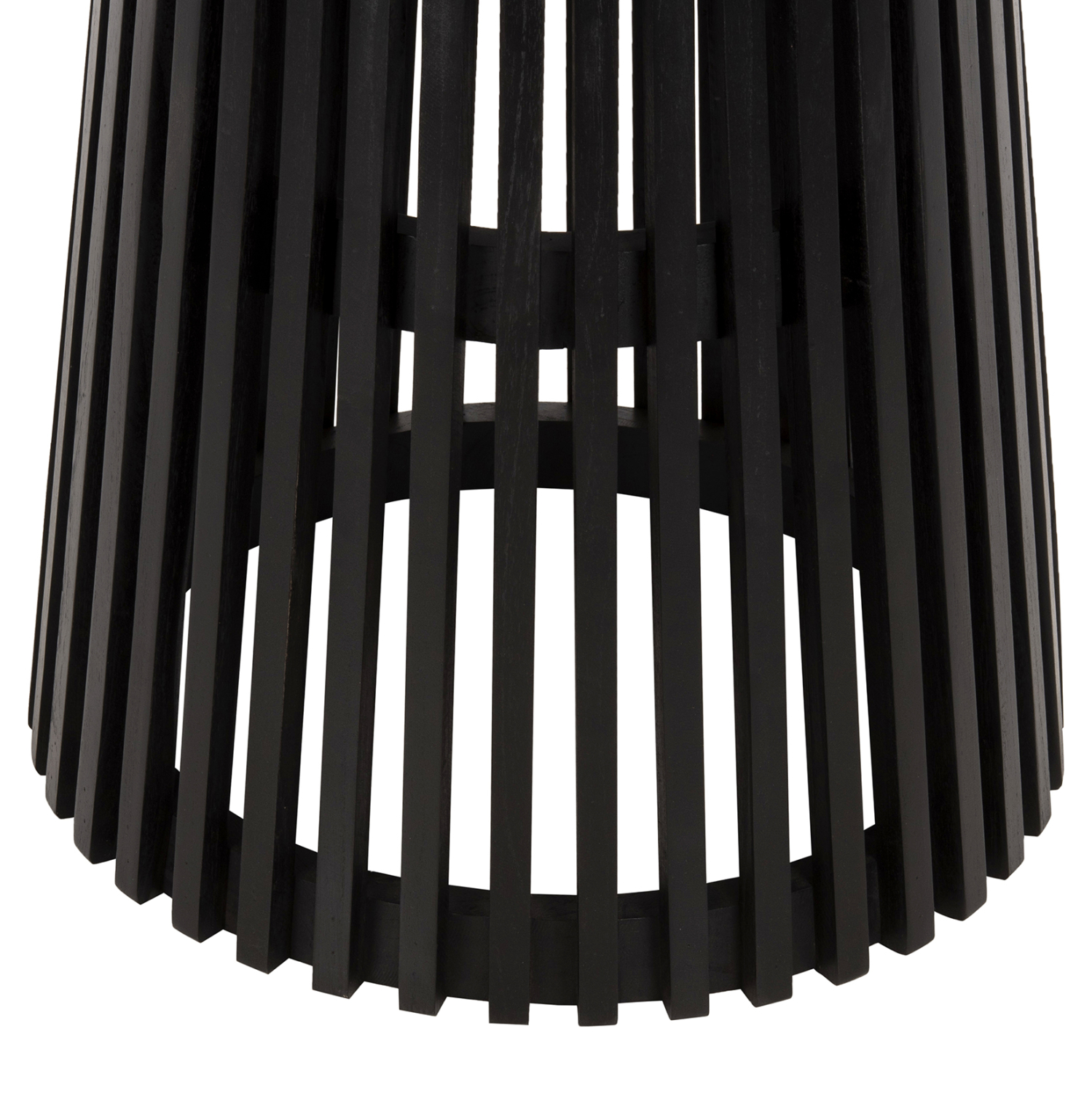 ΒΑΣΗ ΤΡΑΠΕΖΙΟΥ ΕΣΩΤΕΡΙΚΟΥ ΧΩΡΟΥ MINDI ΜΑΥΡΟ ΞΥΛΟ Φ60x75,5Y εκ. 4