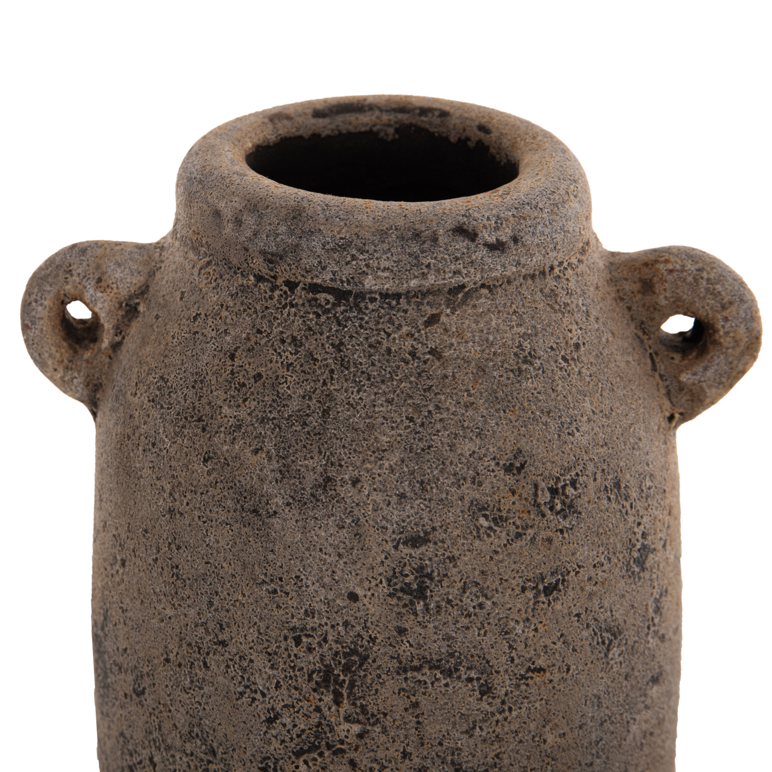 ΔΙΑΚΟΣΜΗΤΙΚA ΣΕΤ 3ΤΜΧ ΒΑΖA ΑΠΟ TERRACOTTA ΓΚΡΙ Φ12Χ22Υ εκ 7