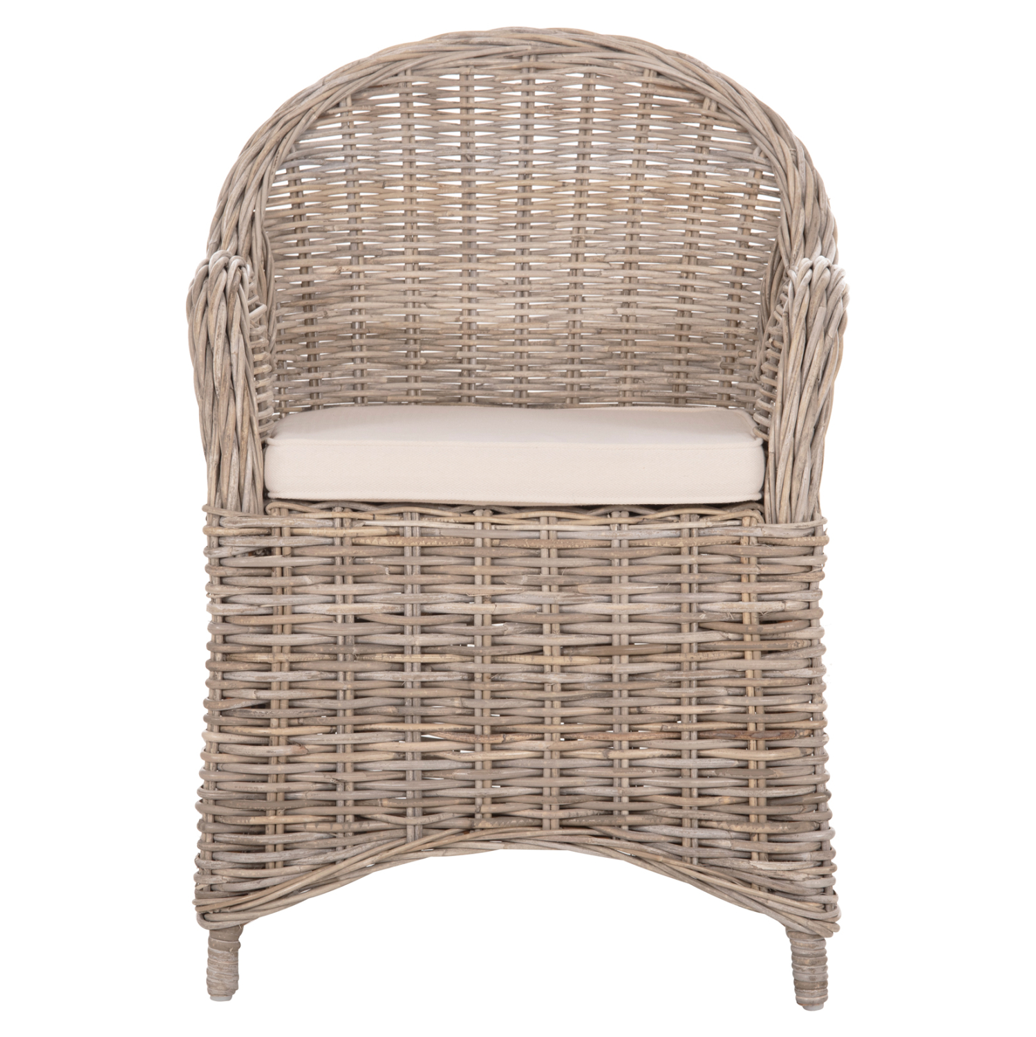 ΠΟΛΥΘΡΟΝΑ ΜΕ ΕΚΡΟΥ ΜΑΞΙΛΑΡΙ KEYLA ΚΑΦΕ RATTAN 63x65x87Υεκ. 3