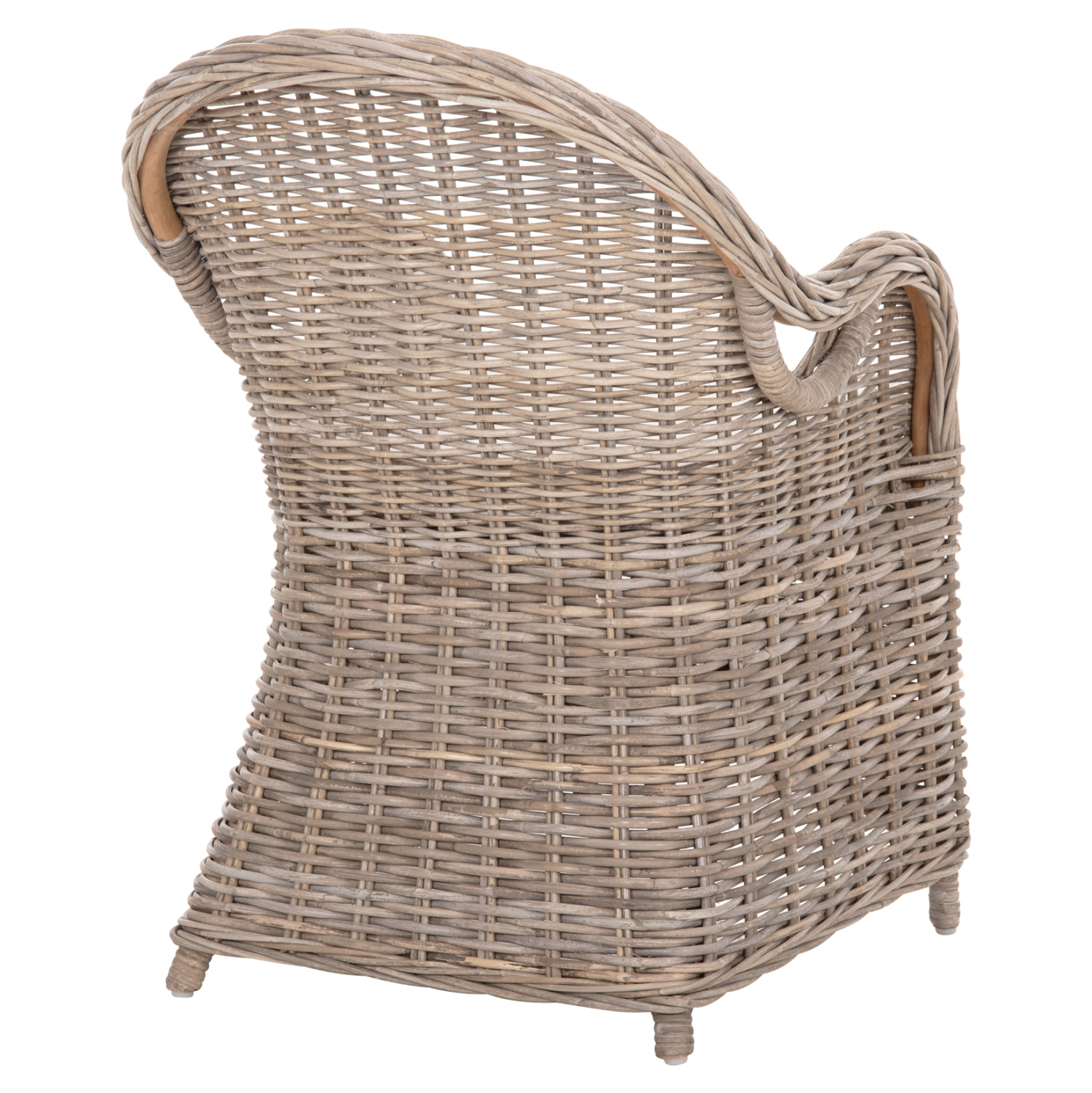 ΠΟΛΥΘΡΟΝΑ ΜΕ ΕΚΡΟΥ ΜΑΞΙΛΑΡΙ KEYLA ΚΑΦΕ RATTAN 63x65x87Υεκ. 5