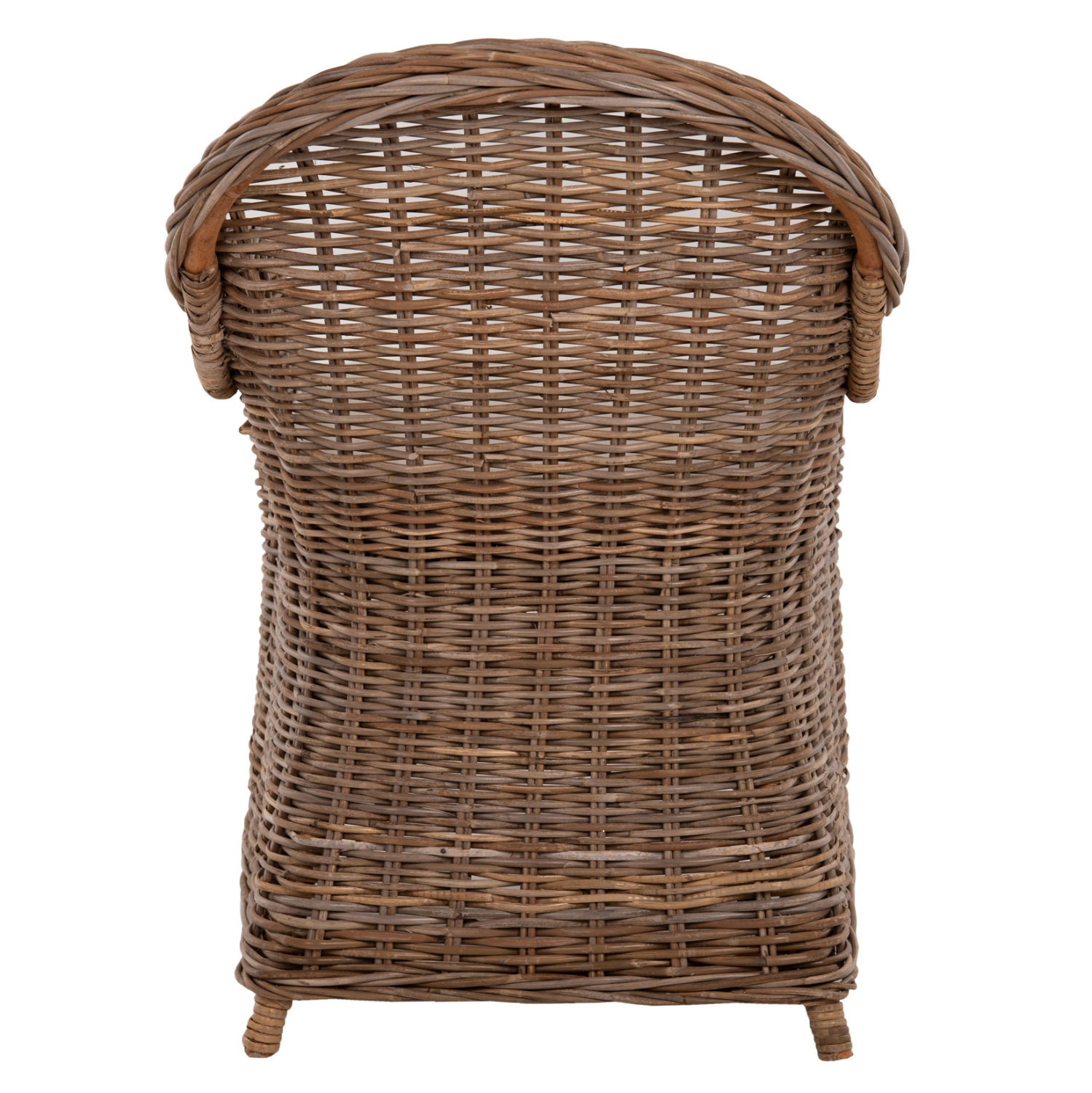 ΠΟΛΥΘΡΟΝΑ ΜΕ ΕΚΡΟΥ ΜΑΞΙΛΑΡΙ KEYLA ΚΑΦΕ RATTAN 63x65x87Υεκ. 6