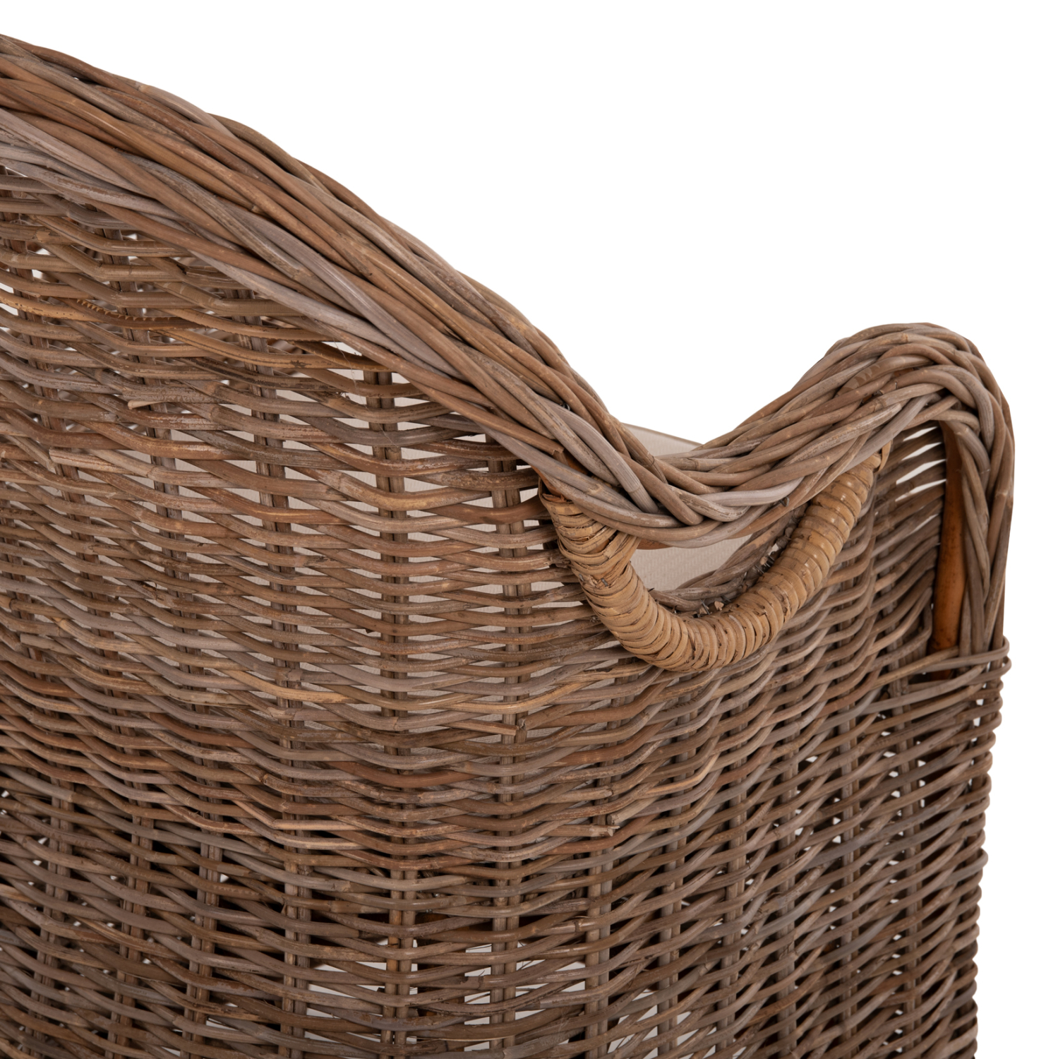 ΠΟΛΥΘΡΟΝΑ ΜΕ ΕΚΡΟΥ ΜΑΞΙΛΑΡΙ KEYLA ΚΑΦΕ RATTAN 63x65x87Υεκ. 9