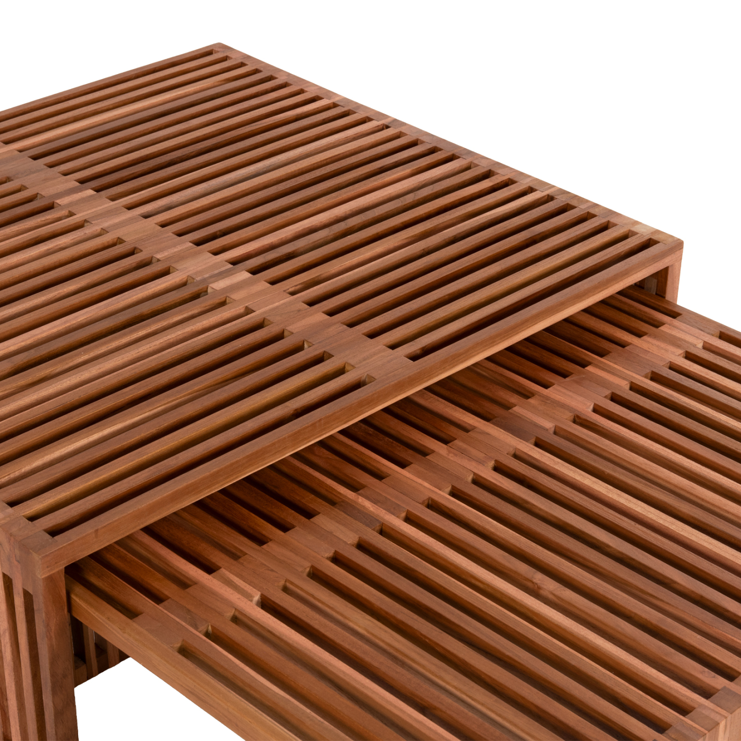 ΣΕΤ ΤΡΑΠΕΖΙΑ ΣΑΛΟΝΙΟΥ NYA ΞΥΛΟ ΤΕΑΚ ΣΕ ΦΥΣΙΚΟ ΧΡΩΜΑ 86x79x46Y εκ. 8