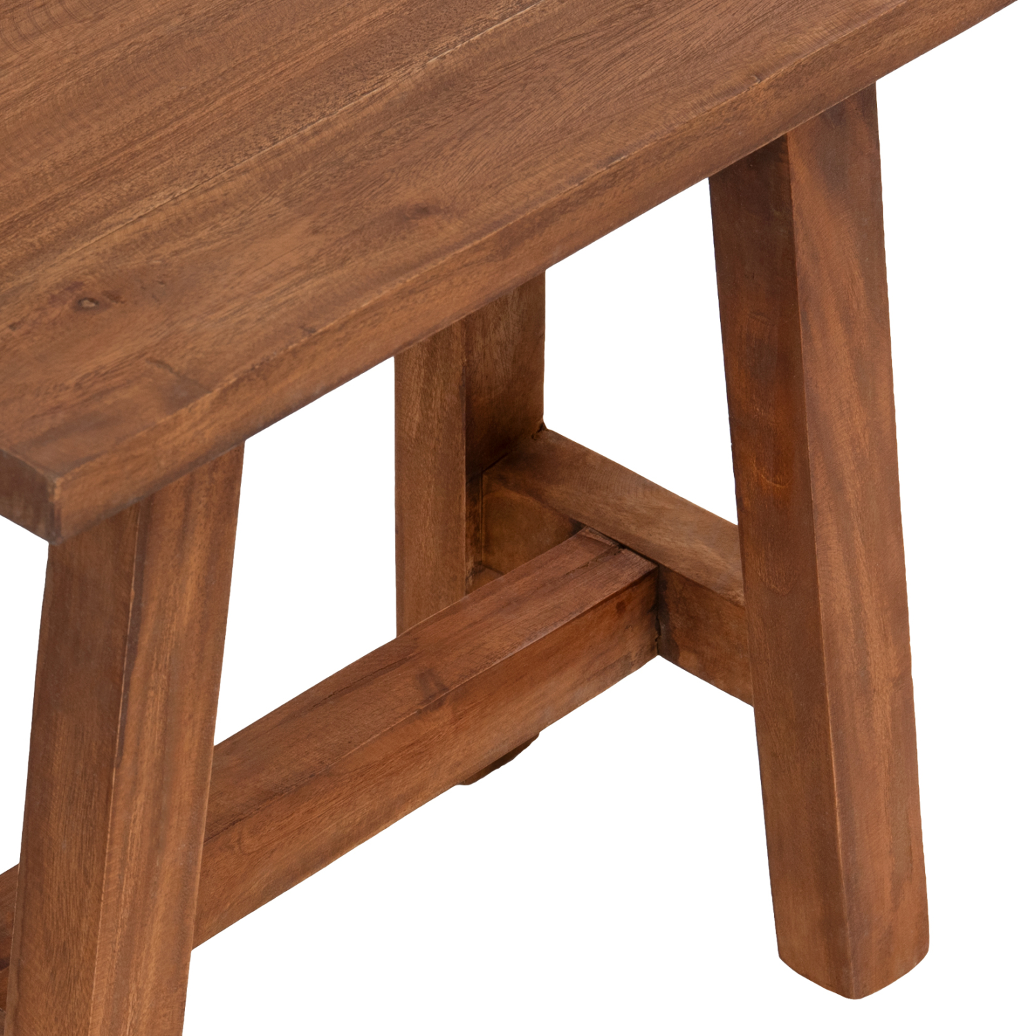 ΤΡΑΠΕΖΑΚΙ ΒΟΗΘΗΤΙΚΟ RANCH ΑΠΟ ΞΥΛΟ ΜΑΟΝΙ ΣΕ ΦΥΣΙΚΟ ΧΡΩΜΑ 49,5x24,5x45,5Y εκ. 5