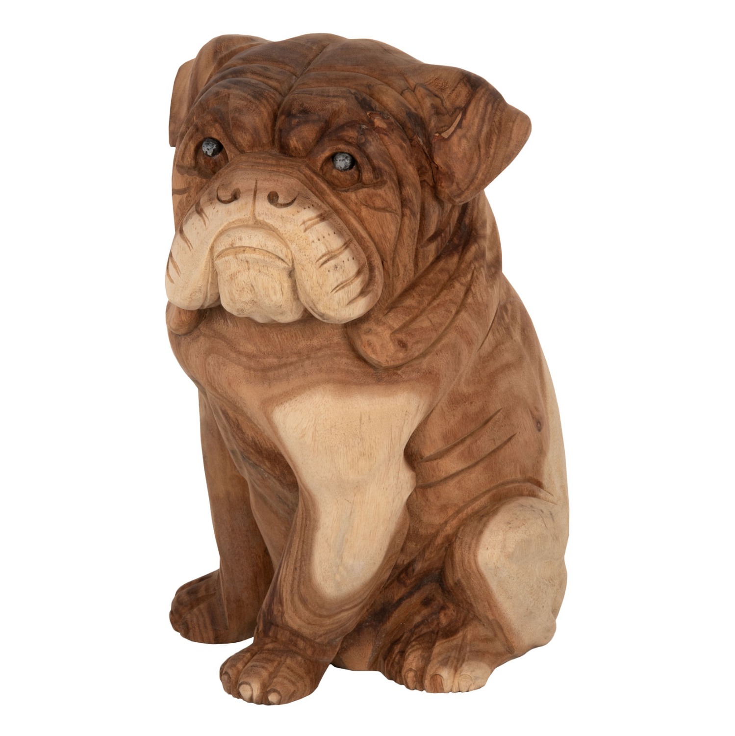 ΔΙΑΚΟΣΜΗΤΙΚΟ ΔΑΠΕΔΟΥ DOZER BULLDOG ΞΥΛO SUAR ΣΕ ΦΥΣΙΚΟ ΧΡΩΜΑ 26x27x40Y εκ. 1