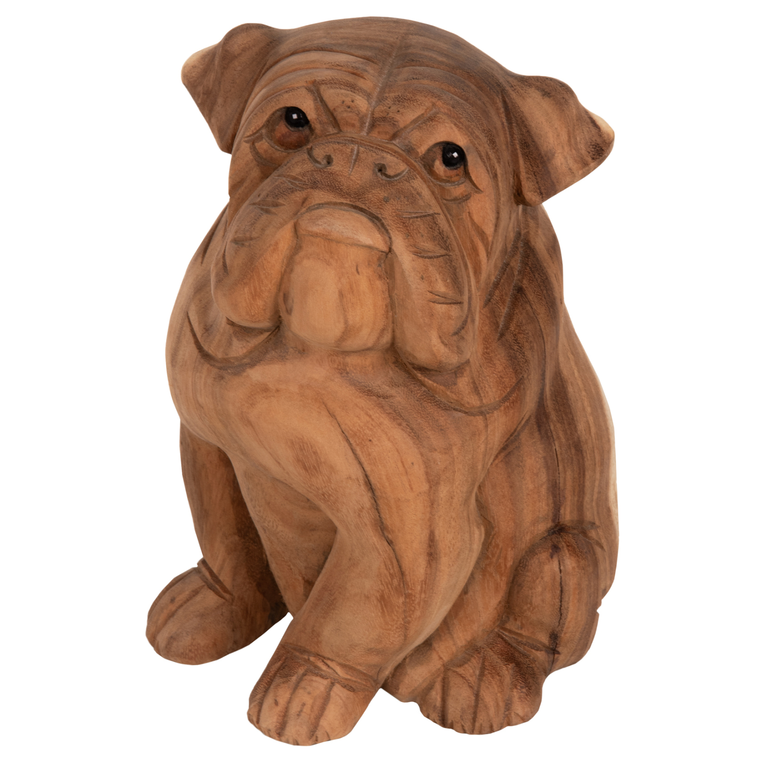 ΔΙΑΚΟΣΜΗΤΙΚΟ ΔΑΠΕΔΟΥ DOZER BULLDOG ΞΥΛΟ SUAR ΣΕ ΦΥΣΙΚΟ ΧΡΩΜΑ 20x17x30Υεκ. 1