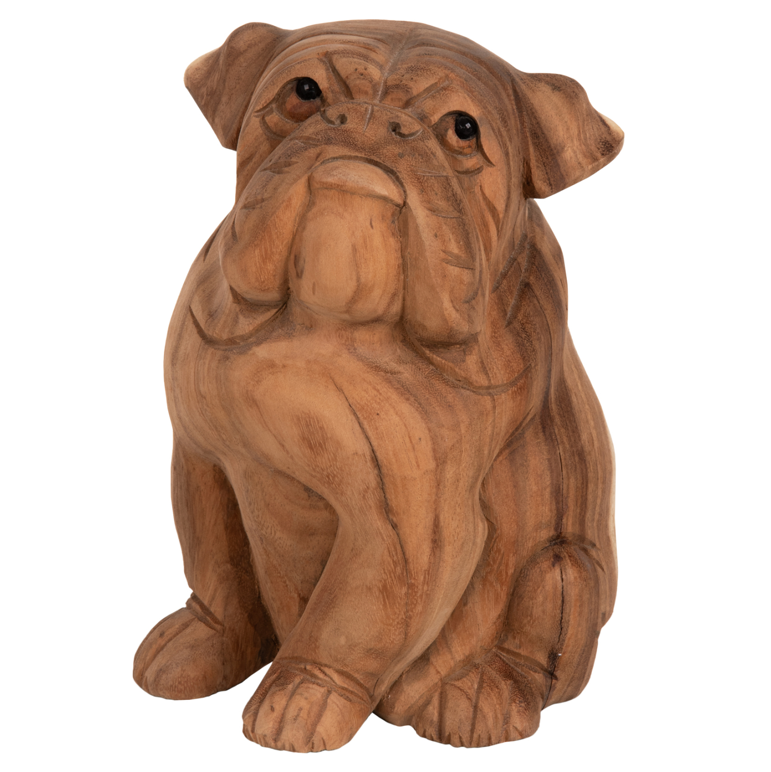 ΔΙΑΚΟΣΜΗΤΙΚΟ ΔΑΠΕΔΟΥ DOZER BULLDOG ΞΥΛΟ SUAR ΣΕ ΦΥΣΙΚΟ ΧΡΩΜΑ 20x17x30Υεκ. 3
