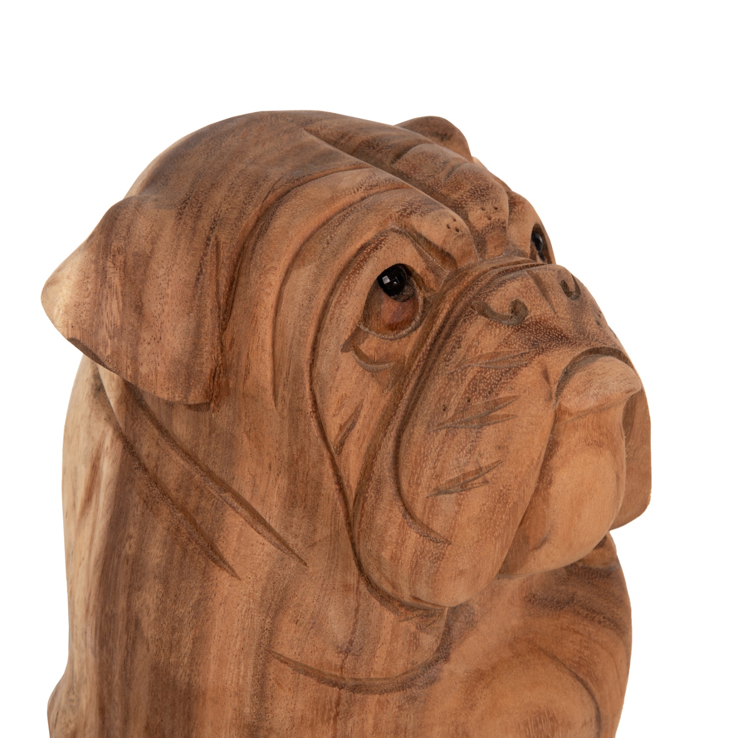 ΔΙΑΚΟΣΜΗΤΙΚΟ ΔΑΠΕΔΟΥ DOZER BULLDOG ΞΥΛΟ SUAR ΣΕ ΦΥΣΙΚΟ ΧΡΩΜΑ 20x17x30Υεκ. 7