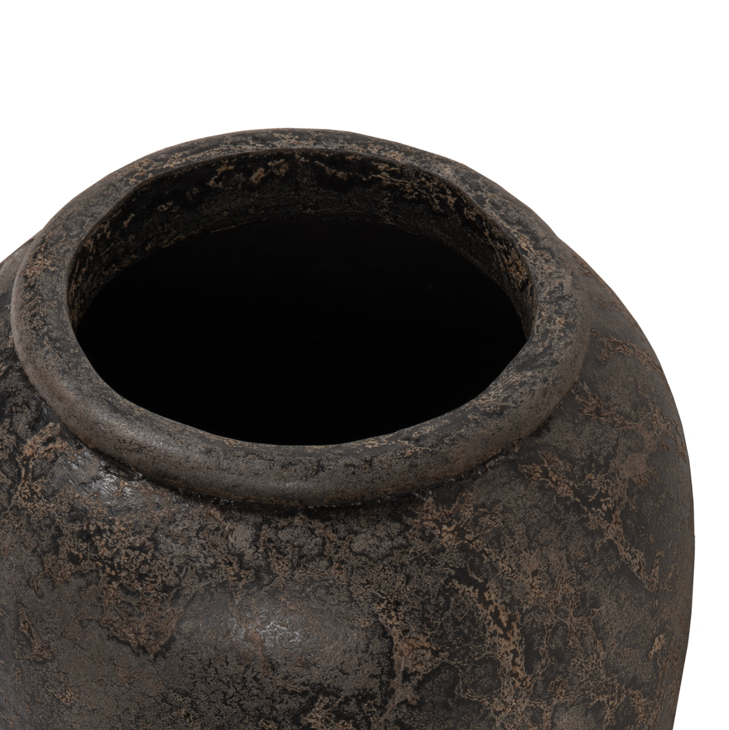 ΔΙΑΚΟΣΜΗΤΙΚΟ ΒΑΖΟ ΔΑΠΕΔΟΥ SPARTA ΤΕΡΑΚΟΤΑ ΣΕ ΜΑΥΡΗ ΑΠΟΧΡΩΣΗ Φ47x69Υεκ. 4