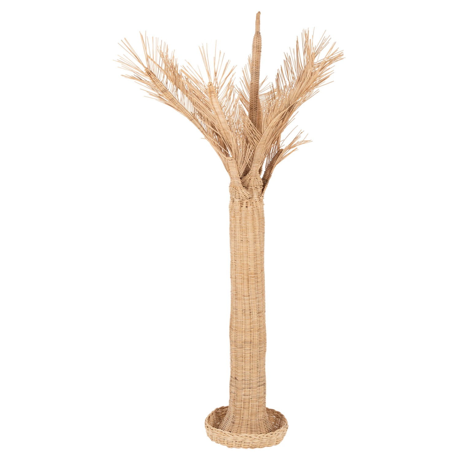 ΔΙΑΚΟΣΜΗΤΙΚΟ ΔΕΝΤΡΟ RATTAN ΣΕ ΦΥΣΙΚΟ ΧΡΩΜΑ Φ110x180Yεκ. 1