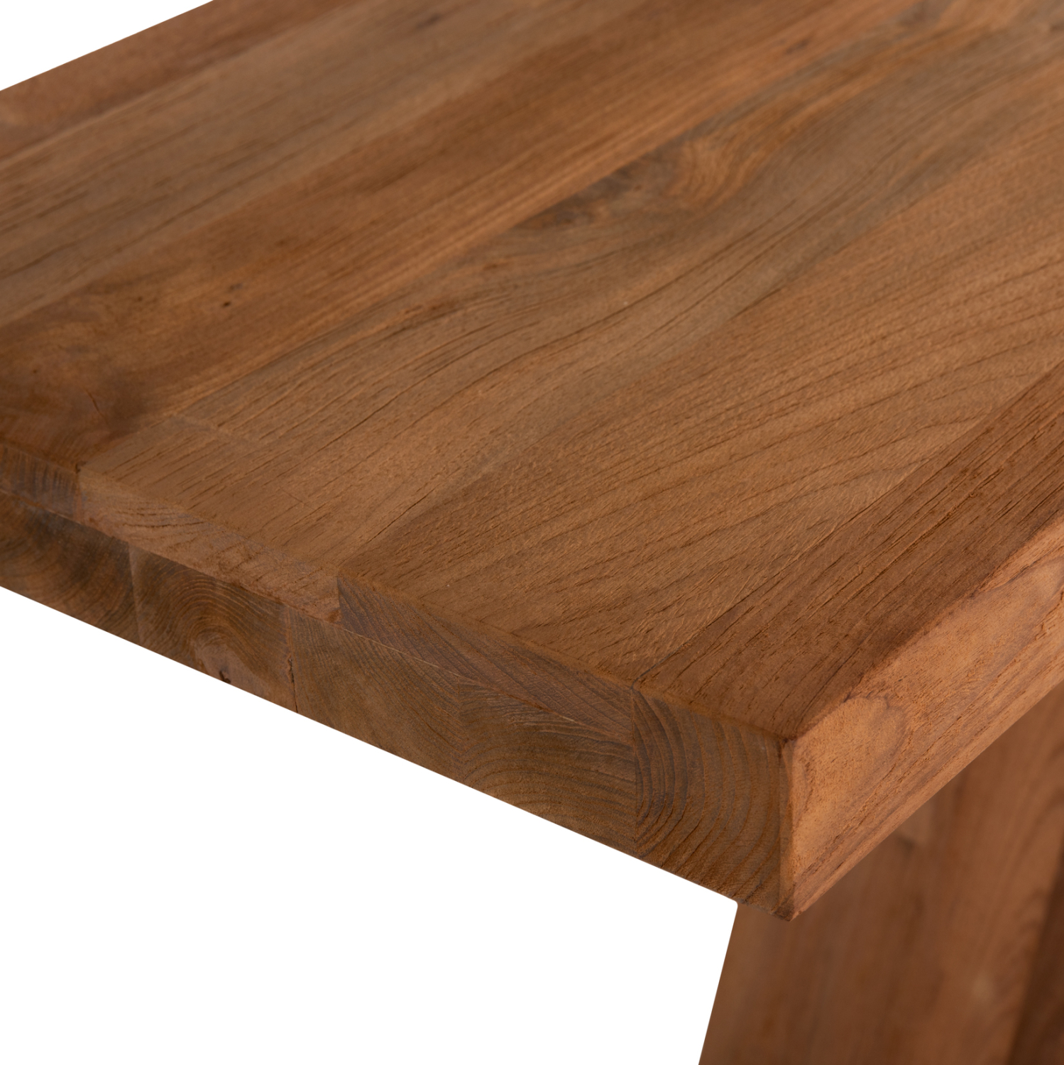 ΚΟΝΣΟΛΑ ΑΠΟ ΞΥΛΟ ΤΕΑΚ ΦΥΣΙΚΟ ΧΡΩΜΑ 220x50x90Υεκ. 6