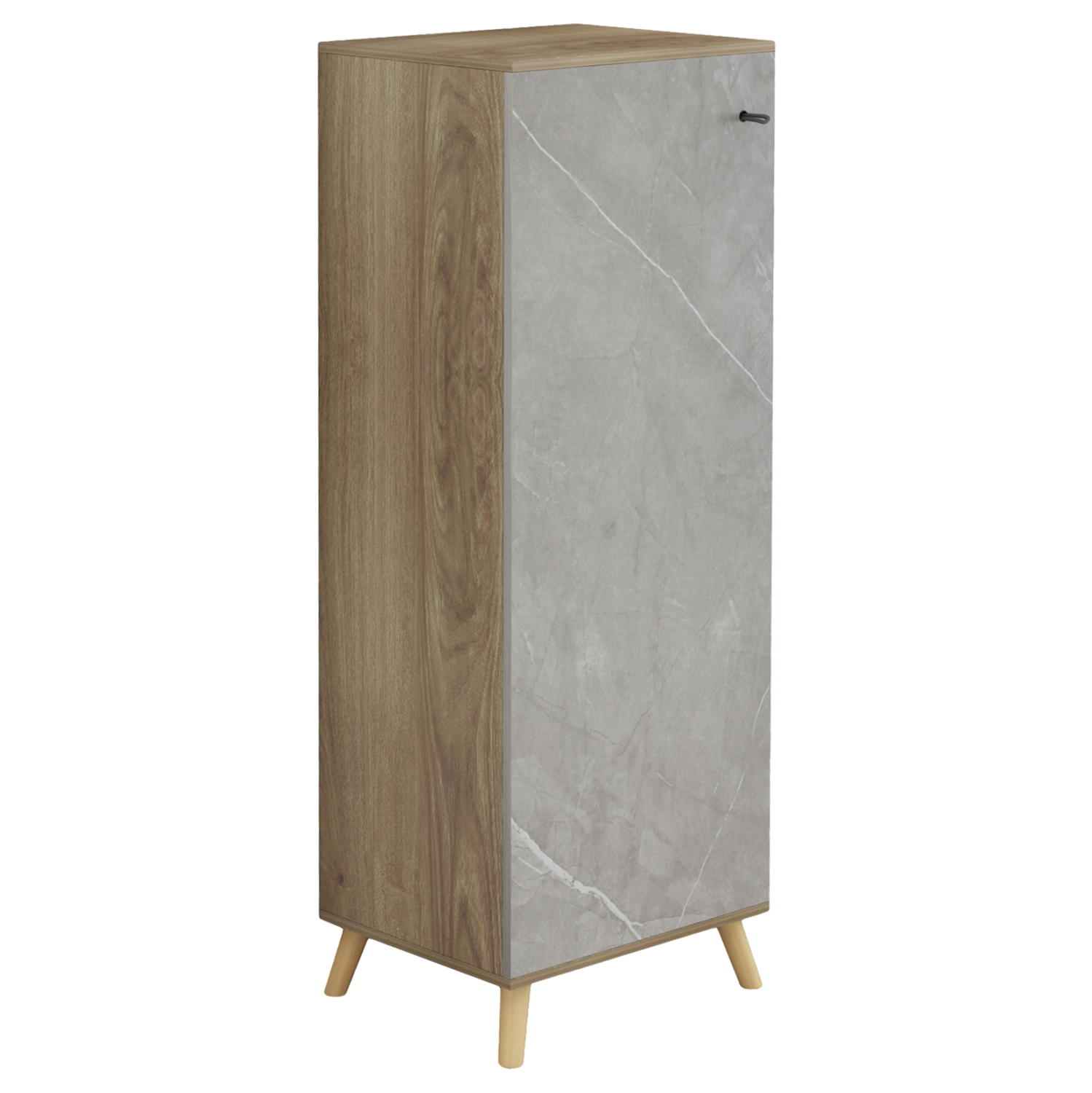 ΠΑΠΟΥΤΣΟΘΗΚΗ-ΝΤΟΥΛΑΠΙ ALVARO ΜΕΛΑΜΙΝΗ SONAMA-STONE TEXTURE 50Χ38Χ135Yεκ. 1