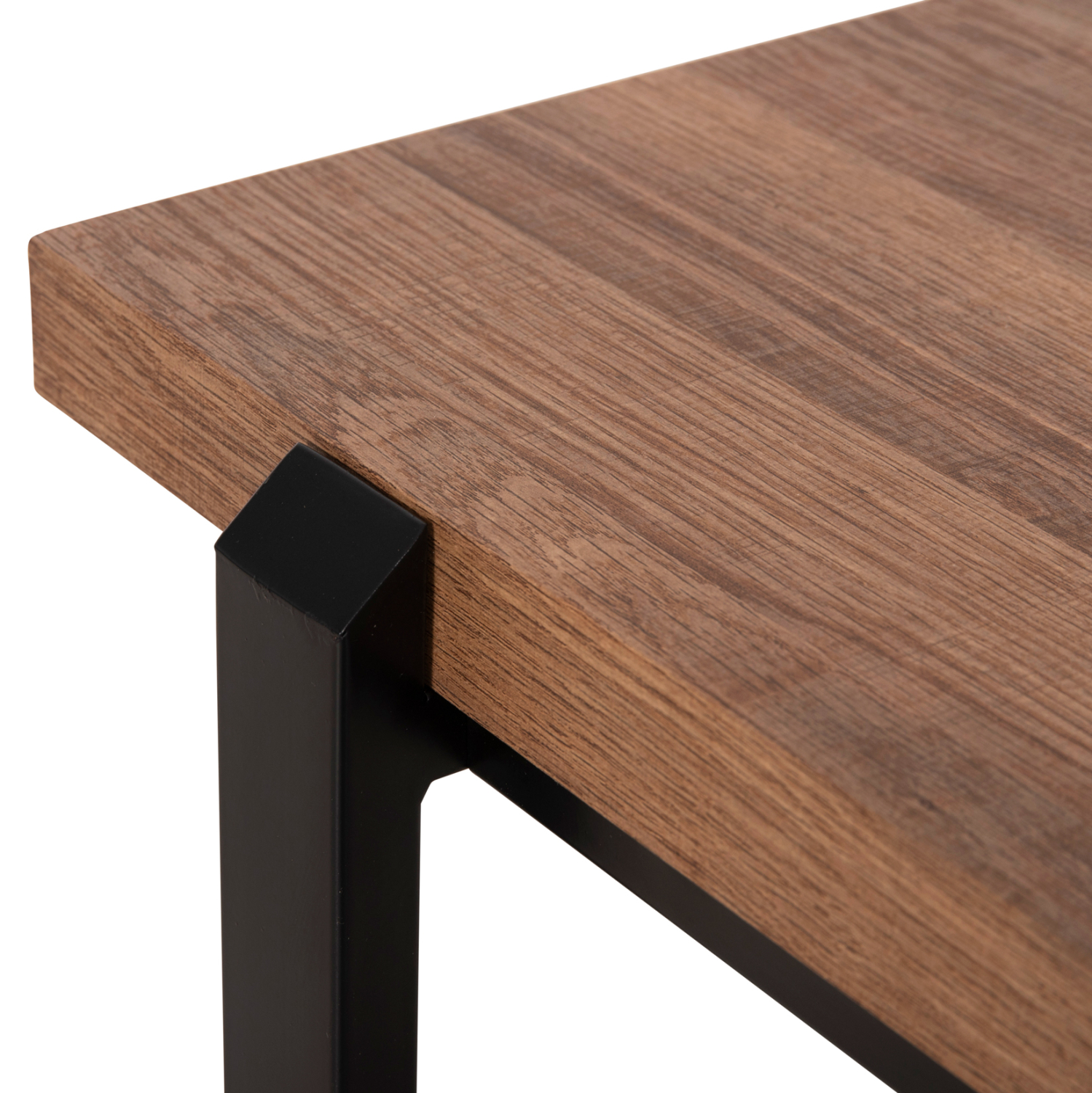 ΤΡΑΠΕΖΙ ΣΑΛΟΝΙΟΥ SHABEN MDF ΚΑΡΥΔΙ ΞΥΛΟ-ΜΑΥΡΗ ΜΕΤΑΛΛΙΚΗ ΒΑΣΗ 120x56X45Yεκ. 5