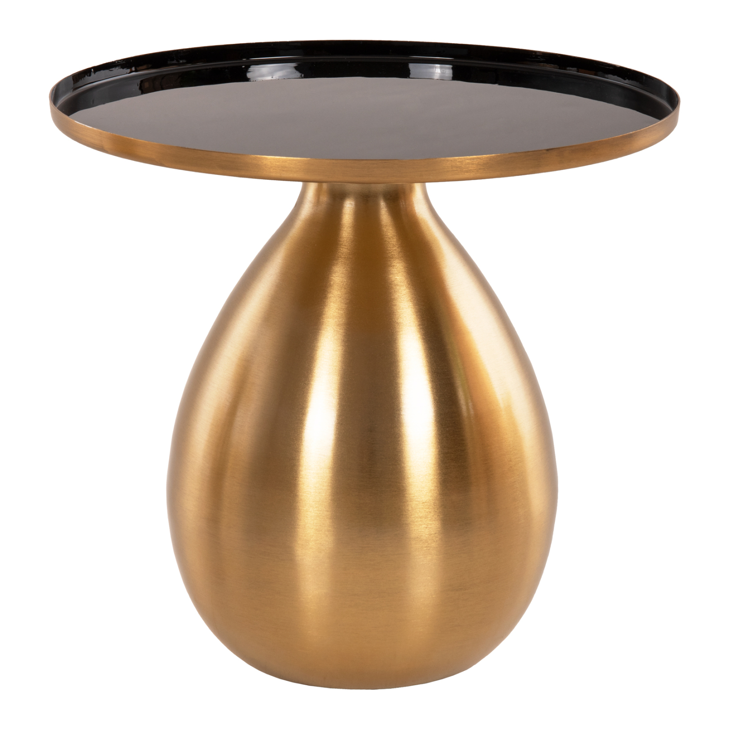 ΒΟΗΘΗΤΙΚΑ ΤΡΑΠΕΖΑΚΙΑ 2ΤΜΧ DEANNA ΜΕΤΑΛΛΟ ΣΕ ΜΑΥΡΟ&ΧΡΥΣΟ Φ50,5 & Φ40,5εκ. 3