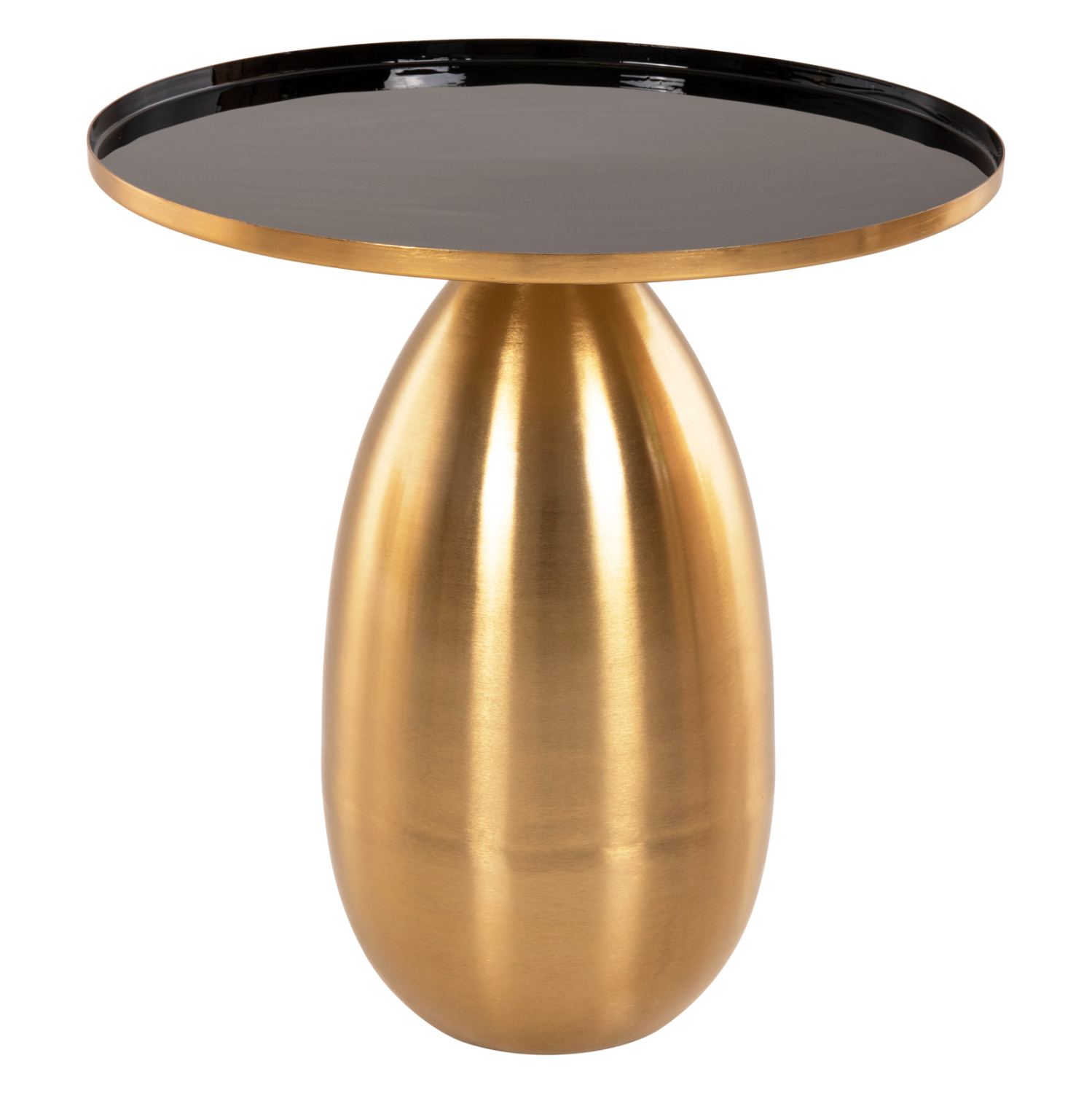 ΒΟΗΘΗΤΙΚΑ ΤΡΑΠΕΖΑΚΙΑ 2ΤΜΧ DEANNA ΜΕΤΑΛΛΟ ΣΕ ΜΑΥΡΟ&ΧΡΥΣΟ Φ50,5 & Φ40,5εκ. 4