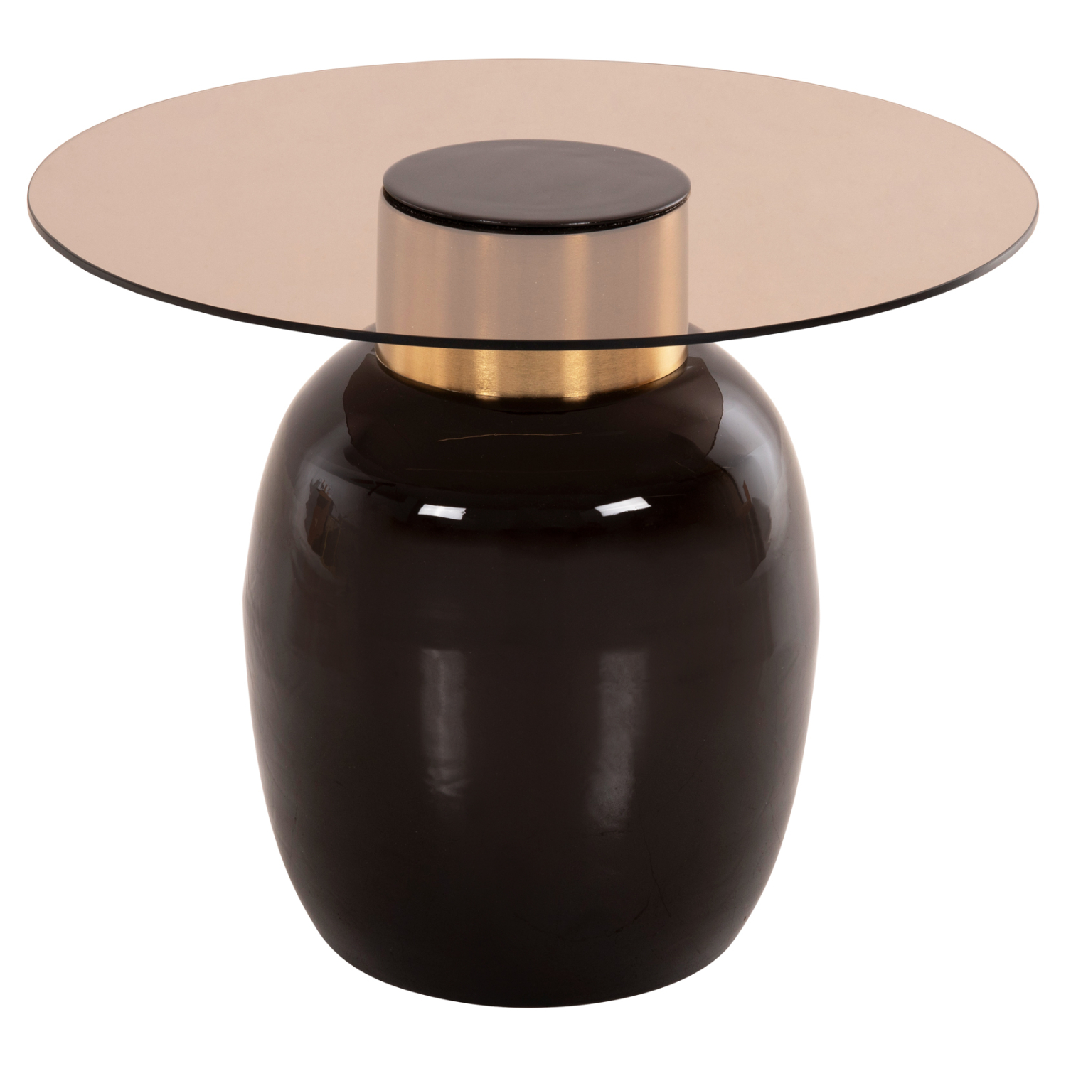 ΒΟΗΘΗΤΙΚΑ ΤΡΑΠΕΖΑΚΙΑ 2ΤΜΧ FRYN ΜΕΤΑΛΛΟ ΣΕ ΚΑΦΕ&ΧΡΥΣΟ-ΓΥΑΛΙ Φ60 & Φ50 εκ. 4