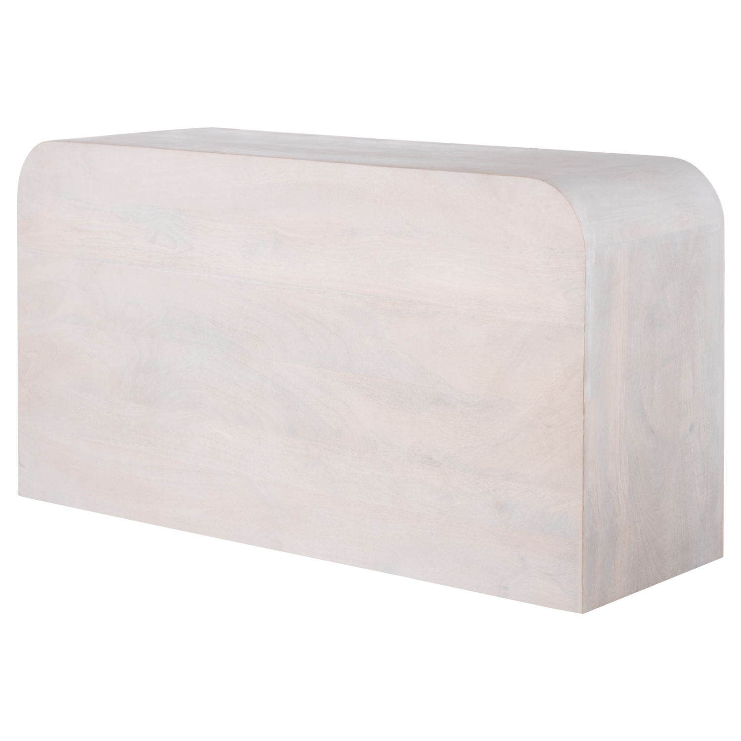 ΜΠΟΥΦΕΣ HANDYR ΜΑΣΙΦ ΞΥΛΟ MANGO ΣΕ ΛΕΥΚΟ ΧΡΩΜΑ 165x35x75Yεκ. 4