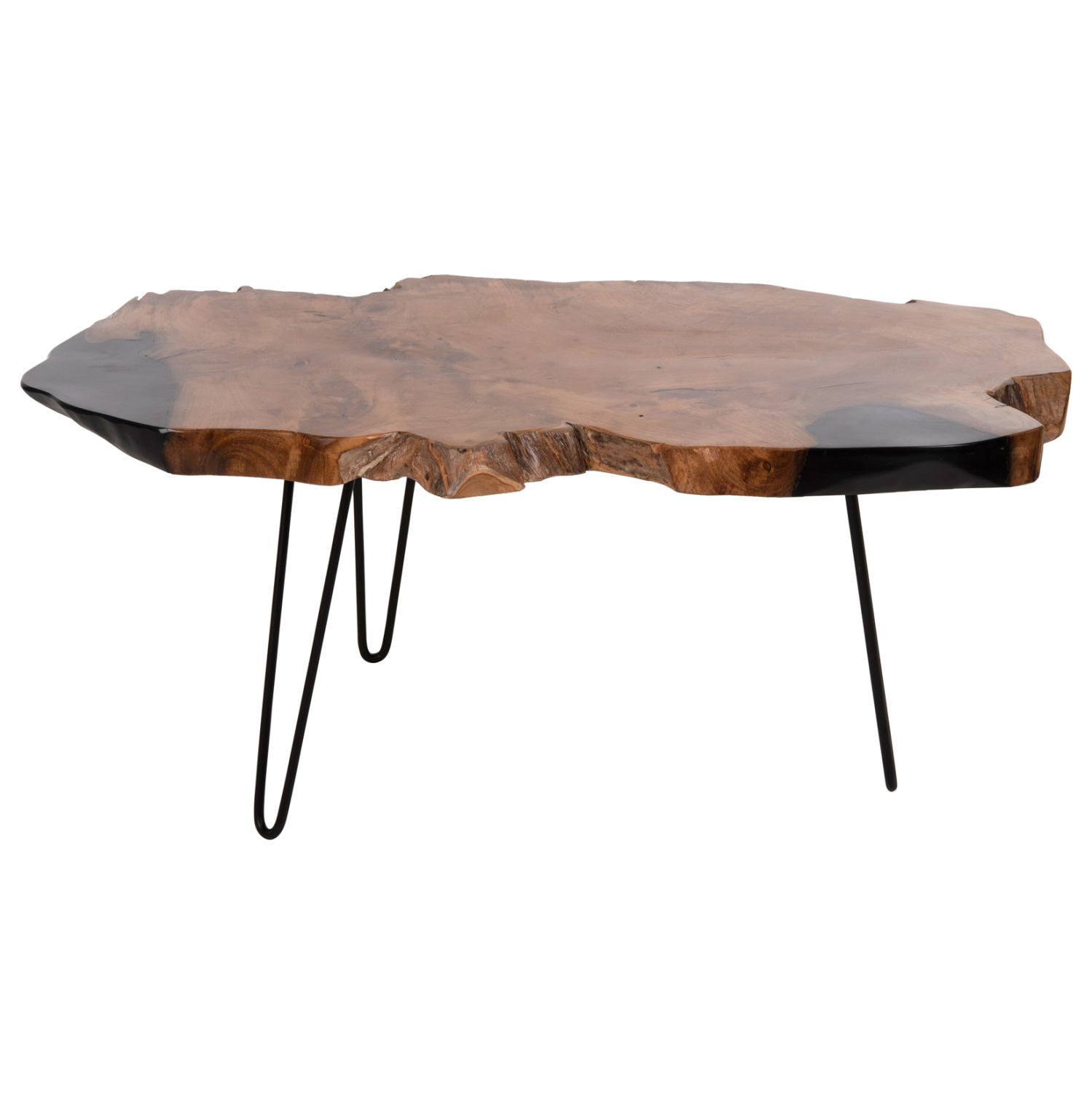 ΤΡΑΠΕΖΙ ΣΑΛΟΝΙΟΥ GLAZE ΞΥΛΟ ΤΕΑΚ ΣΕ ΦΥΣΙΚΟ-ΜΑΥΡΑ ΜΕΤΑΛ.ΠΟΔΙΑ 110x60x48Υεκ. 4