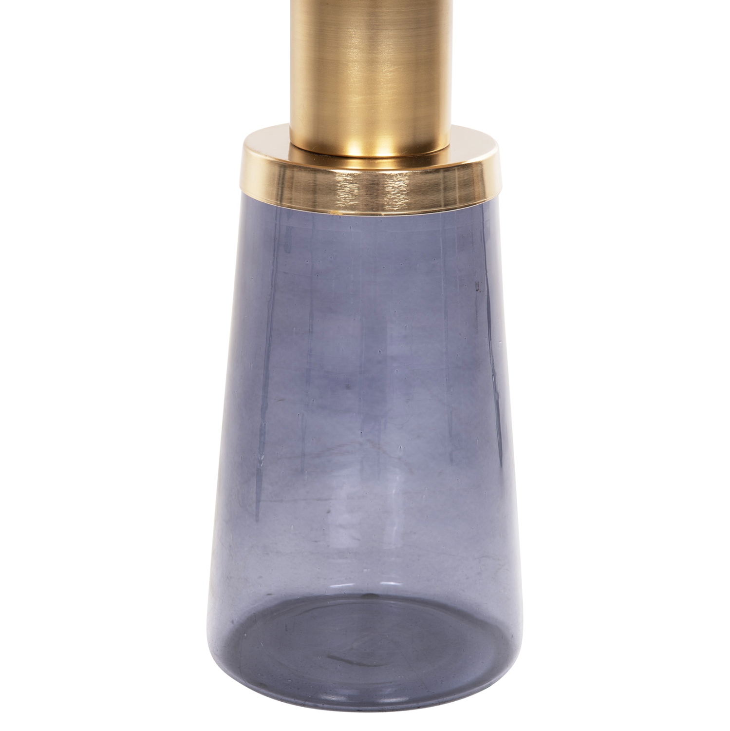 ΒΟΗΘΗΤΙΚΟ ΤΡΑΠΕΖΑΚΙ BALLIN ΜΠΛΕ ΓΥΑΛΙ-ΧΡΥΣΟ ΜΕΤΑΛΛΟ Φ37,5x49,5Υεκ. 6