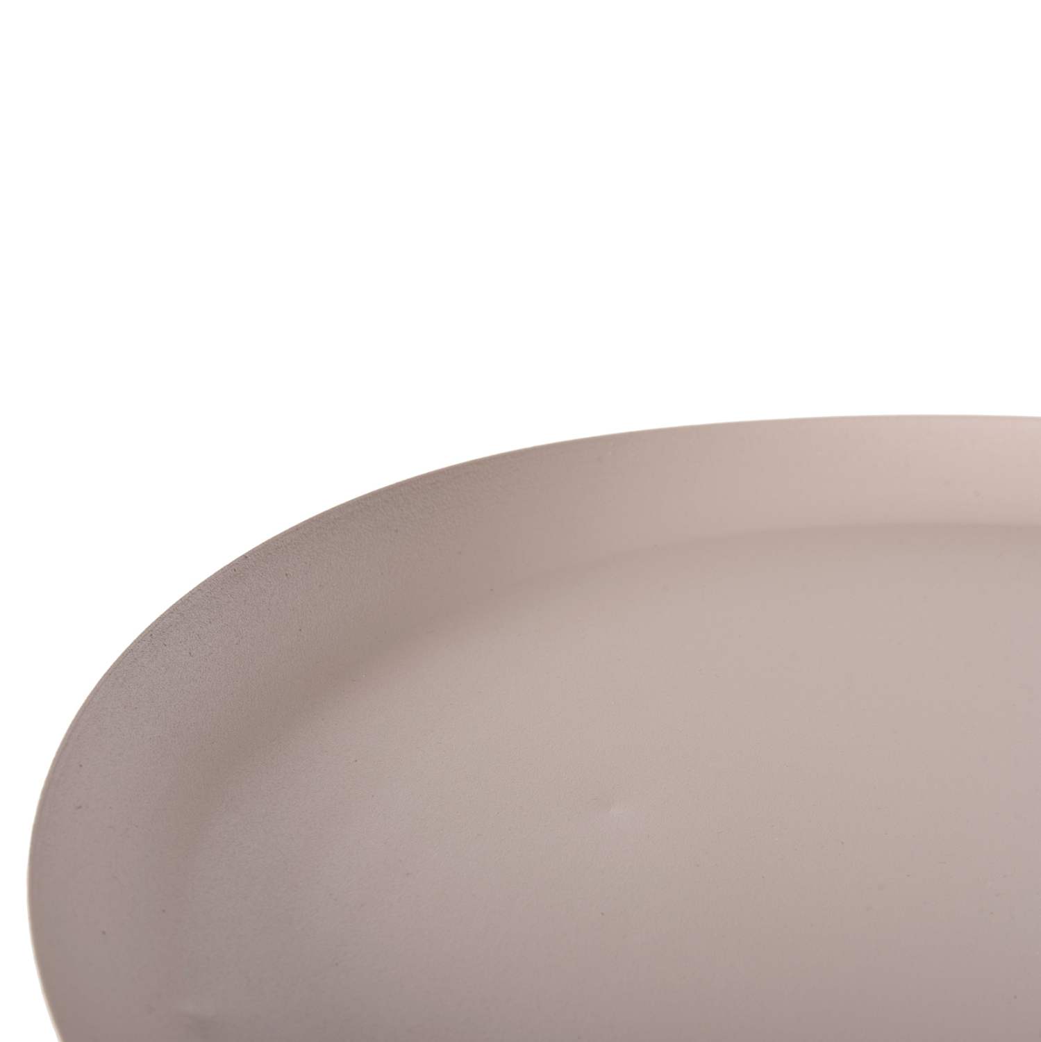 ΤΡΑΠΕΖΙ ΒΟΗΘΗΤΙΚΟ ΣΤΡΟΓΓΥΛΟ DELBEL ΜΕΤΑΛΛΟ ΣΕ ΕΚΡΟΥ Φ45,5x58,5 εκ. 9