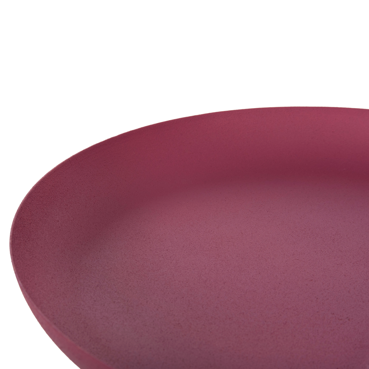 ΤΡΑΠΕΖΙ ΒΟΗΘΗΤΙΚΟ ΣΤΡΟΓΓΥΛΟ DELBEL ΜΕΤΑΛΛΟ ΣΕ ΡΟΖ Φ36x49Υ εκ. 4