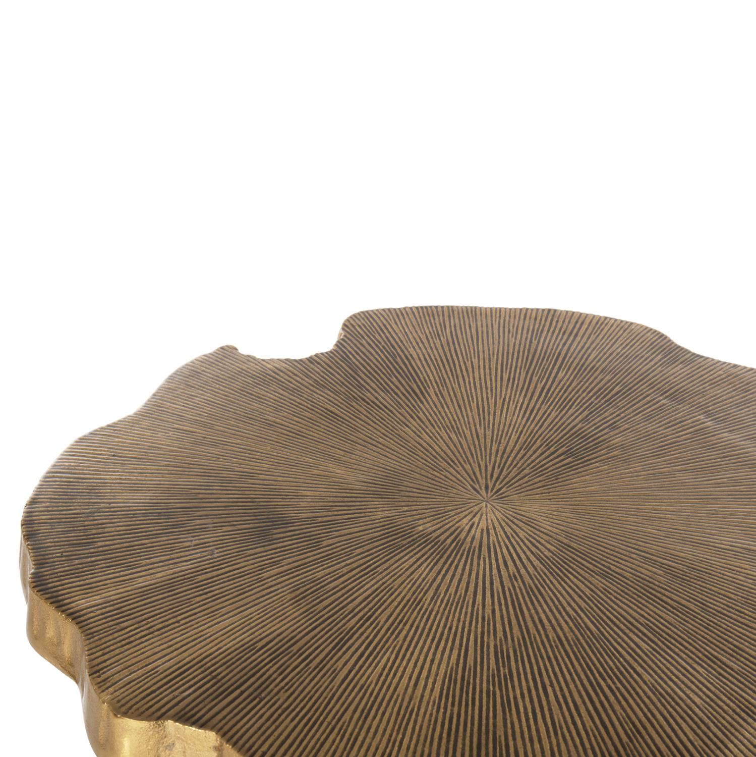 ΤΡΑΠΕΖΙ ΣΑΛΟΝΙΟΥ ANGUL ΜΕΤΑΛΛΟ ΣΕ ΧΡΥΣΟ-ΜΑΥΡΟ 62x62x44Υεκ. 4