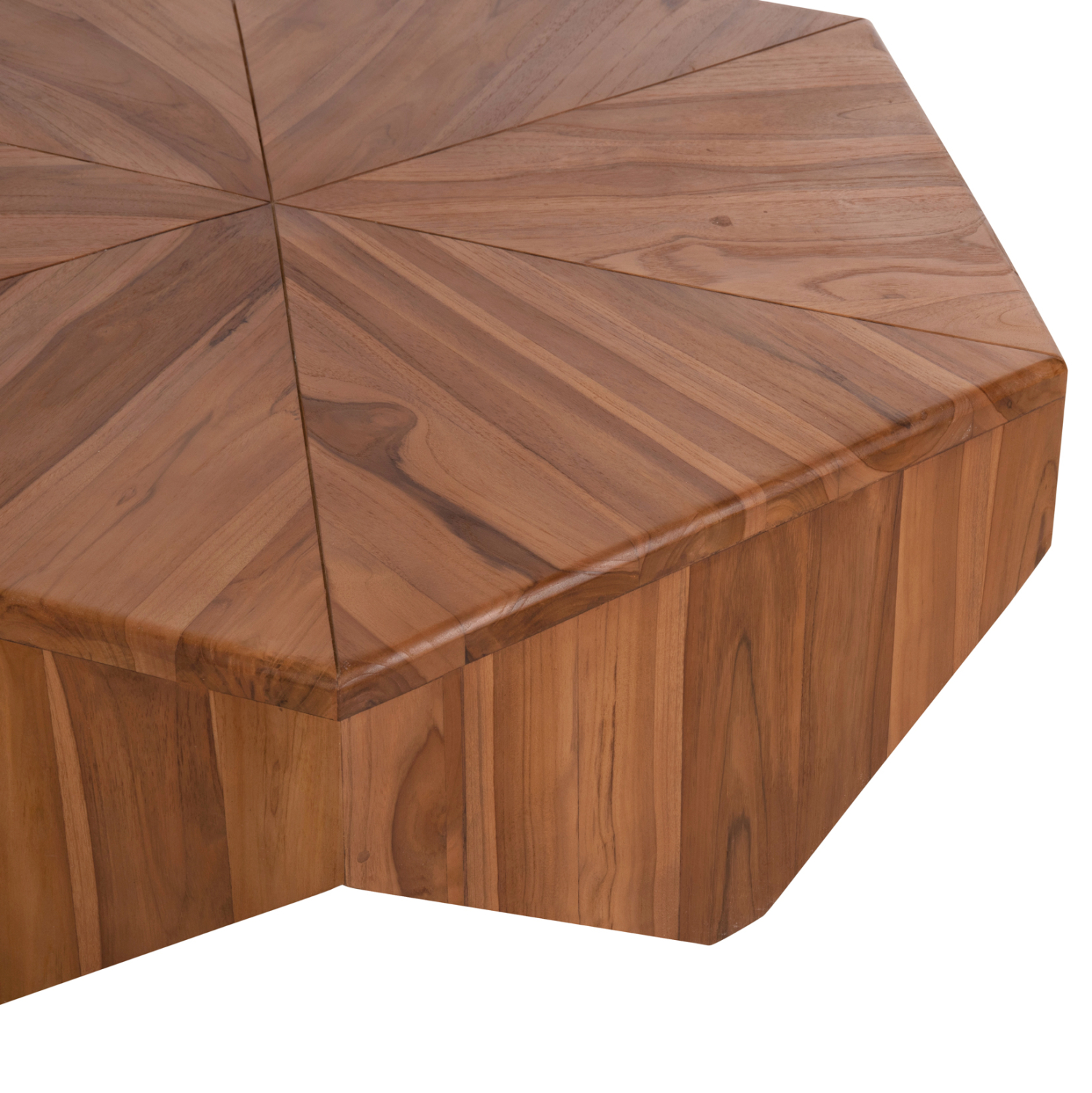 ΤΡΑΠΕΖΙ ΣΑΛΟΝΙΟΥ HEXAGON ΞΥΛΟ ΤΕΑΚ ΣΕ ΦΥΣΙΚΟ 114x99x34Yεκ. 3