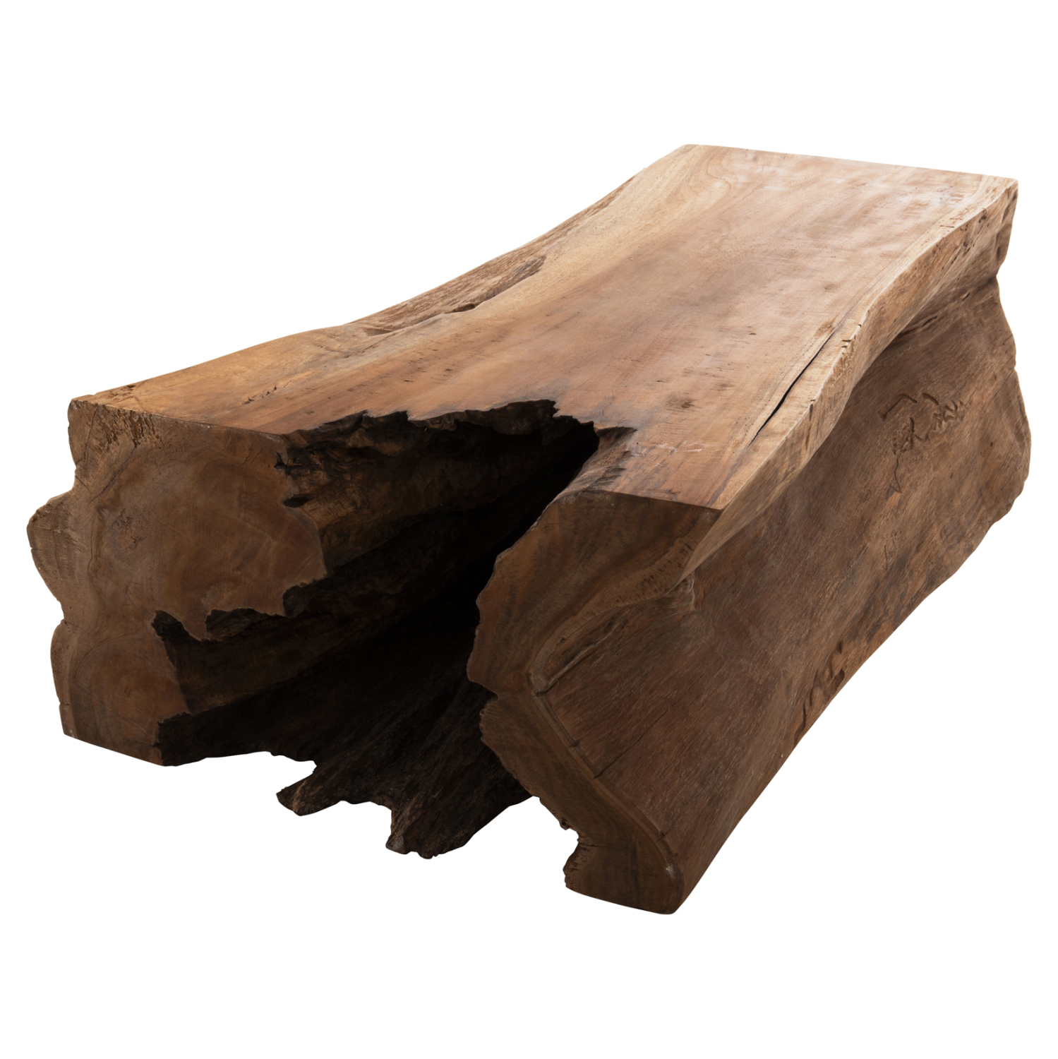 ΤΡΑΠΕΖΙ ΣΑΛΟΝΙΟΥ TORANKU ΜΑΣΙΦ ΚΟΡΜΟΣ ΤΕΑΚ ΣΕ ΦΥΣΙΚΟ 6