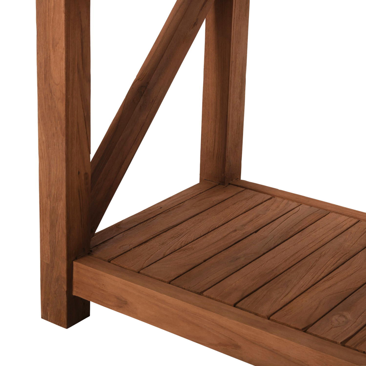 ΒΙΒΛΙΟΘΗΚΗ KITAKU ΑΝΑΚΥΚΛΩΜΕΝΟ ΤΕΑΚ ΣΕ ΦΥΣΙΚΟ 150x45x200Υεκ. 5