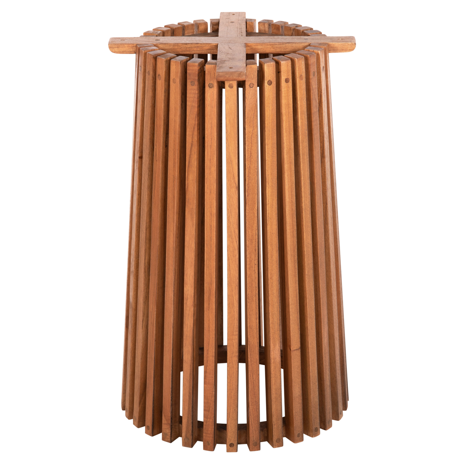 ΒΑΣΗ ΤΡΑΠΕΖΙΟΥ ΕΣΩΤ.ΧΩΡΟΥ ΣΤΡΟΓΓΥΛΗ FRANTZ MINDI ΞΥΛΟ ΣΕ ΦΥΣΙΚΟ Φ45x73Yεκ. 1