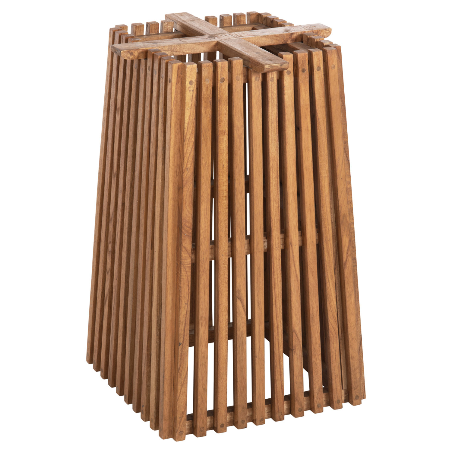 ΒΑΣΗ ΤΡΑΠΕΖΙΟΥ ΕΣΩΤ.ΧΩΡΟΥ ΤΕΤΡΑΓΩΝΗ FRANTZ ΞΥΛΟ MINDI ΣΕ ΦΥΣΙΚΟ 45x45x73Y εκ. 1