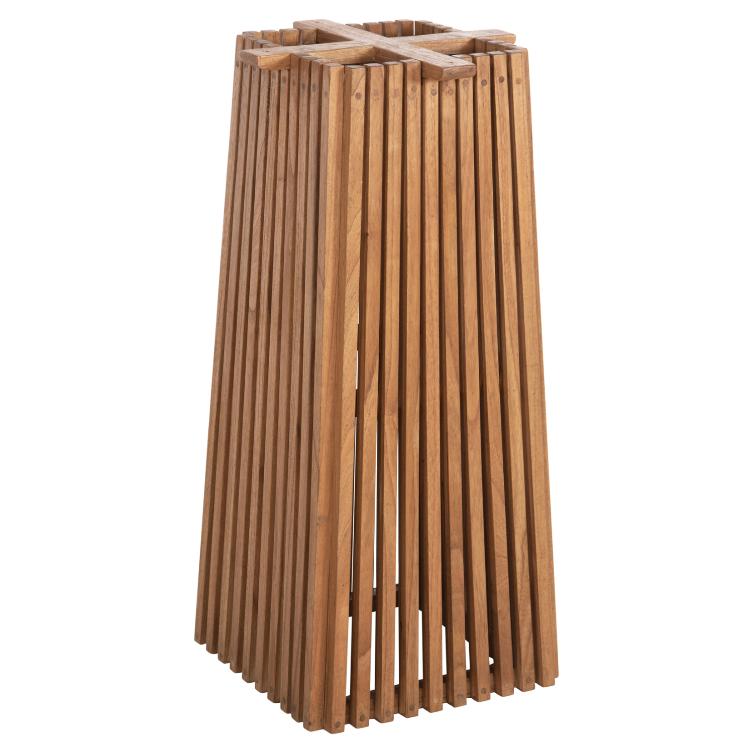 ΒΑΣΗ ΜΠΑΡ ΕΣΩΤ.ΧΩΡΟΥ ΜΕΣ.ΥΨΟΥΣ ΤΕΤΡΑΓΩΝΗ FRANTZ ΞΥΛΟ MINDI-ΦΥΣΙΚΟ 40x40x90Yεκ 1