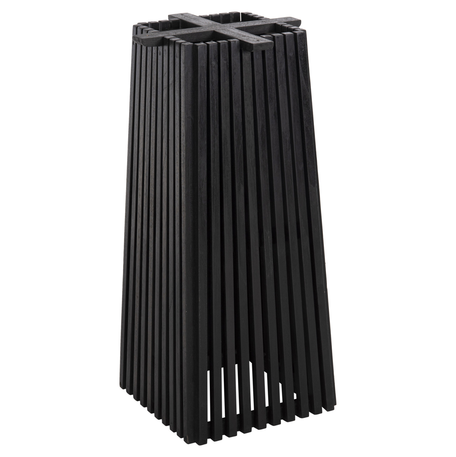 ΒΑΣΗ ΜΠΑΡ ΕΣΩΤ.ΧΩΡΟΥ ΜΕΣ.ΥΨΟΥΣ ΤΕΤΡΑΓΩΝΗ FRANTZ ΞΥΛΟ MINDI-ΜΑΥΡΟ 40x40x90Yεκ 1