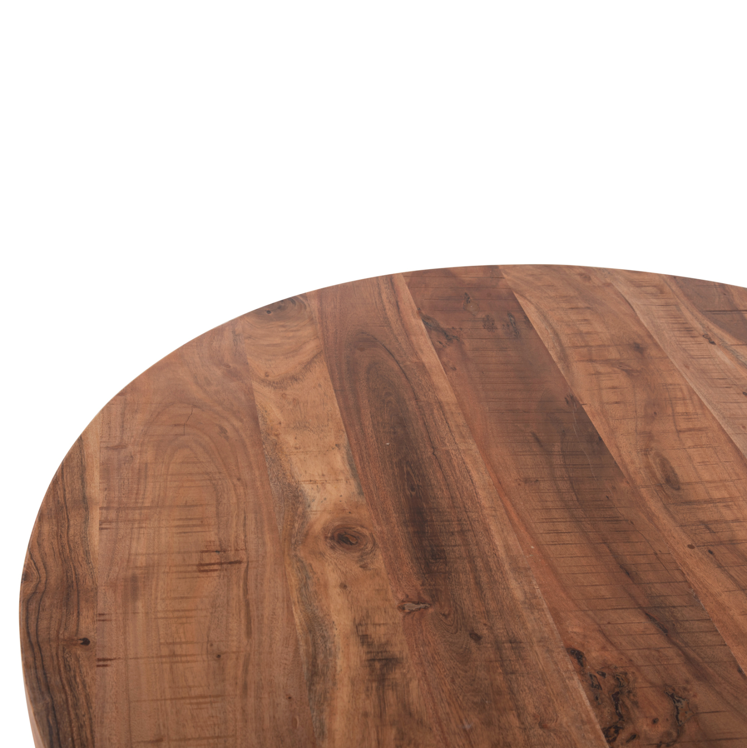 ΤΡΑΠΕΖΙ ΣΤΡΟΓΓΥΛΟ MONTANA SUPERIOR 4εκ.ΠΑΧΟΣ ΜΑΣΙΦ ΞΥΛΟ ΑΚΑΚΙΑΣ Φ150Χ79Υεκ 4