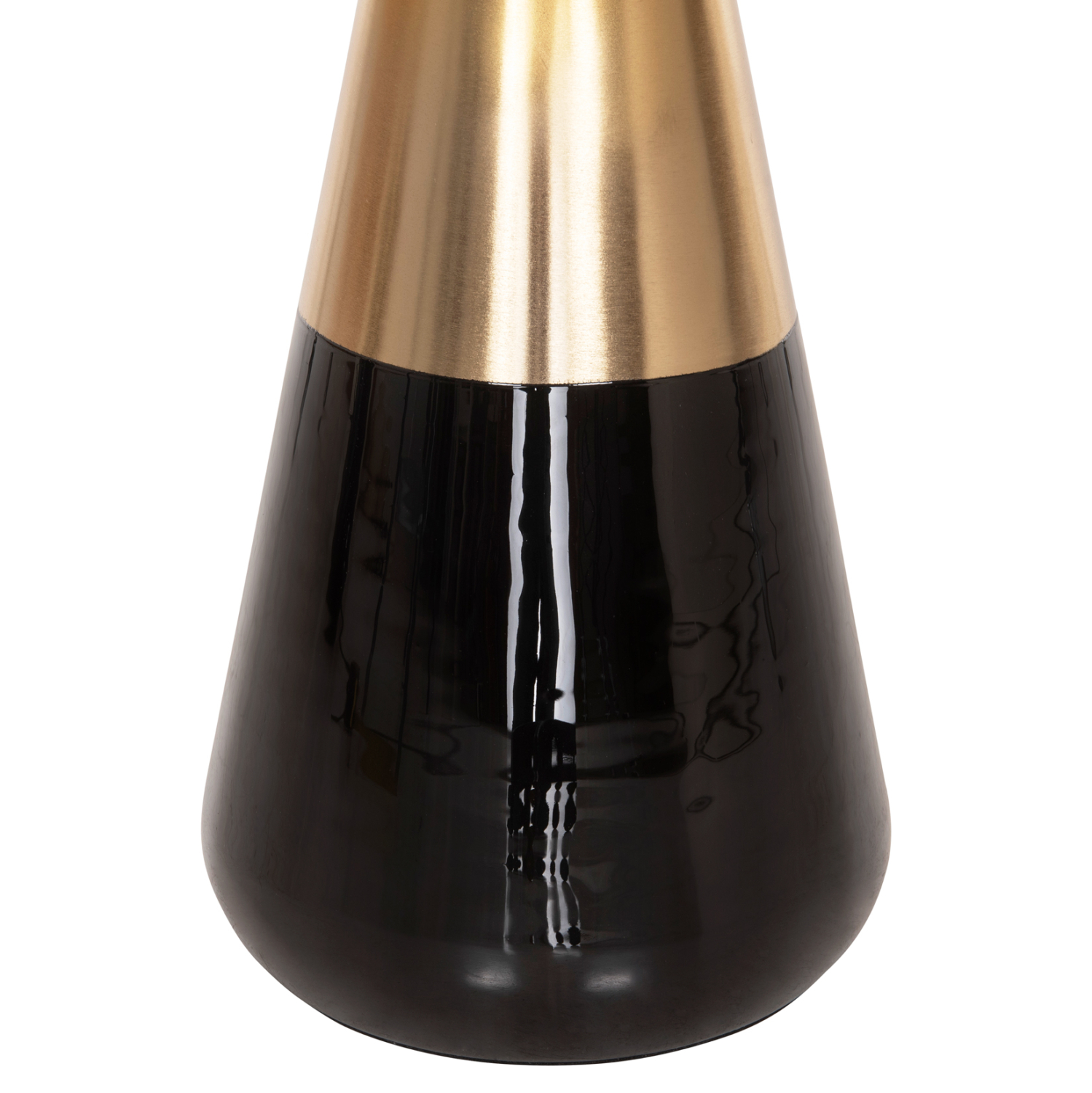 ΤΡΑΠΕΖΙA ΣΑΛΟΝΙΟΥ 2ΤΜΧ OLUF ΜΕΤΑΛΛΟ ΕΜΑΓΙΕ-GLOSSY ΜΑΥΡΟ-ΜΑΤ ΧΡΥΣΟ Φ50 & Φ41 εκ. 5