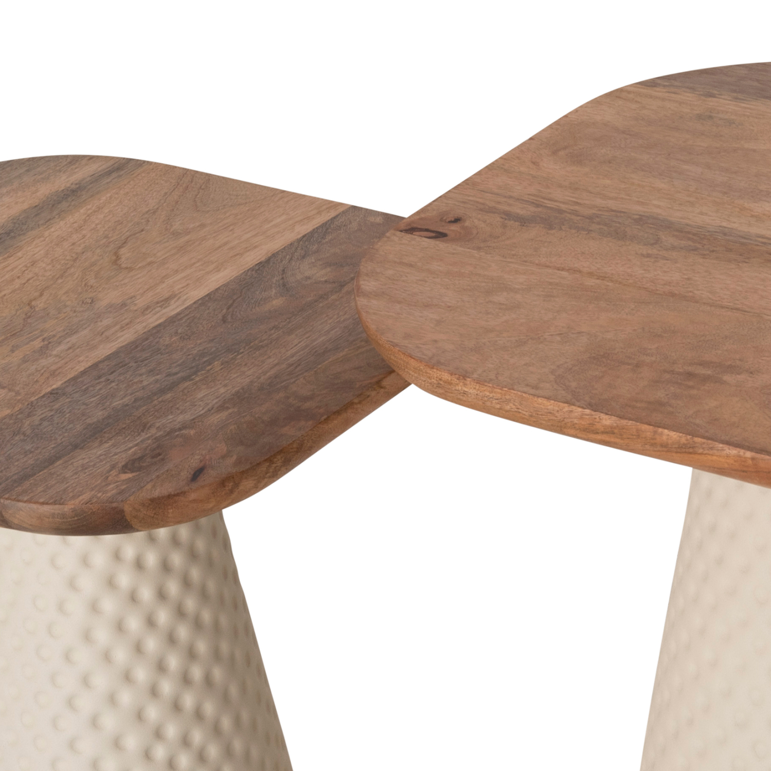 ΤΡΑΠΕΖΙA ΣΑΛΟΝΙΟΥ 2ΤΜΧ GOLFER ΜΕΤΑΛ.ΒΑΣΗ ΕΚΡΟΥ-ΤΕΤΡΑΓΩΝΟ TOP MANGO 5