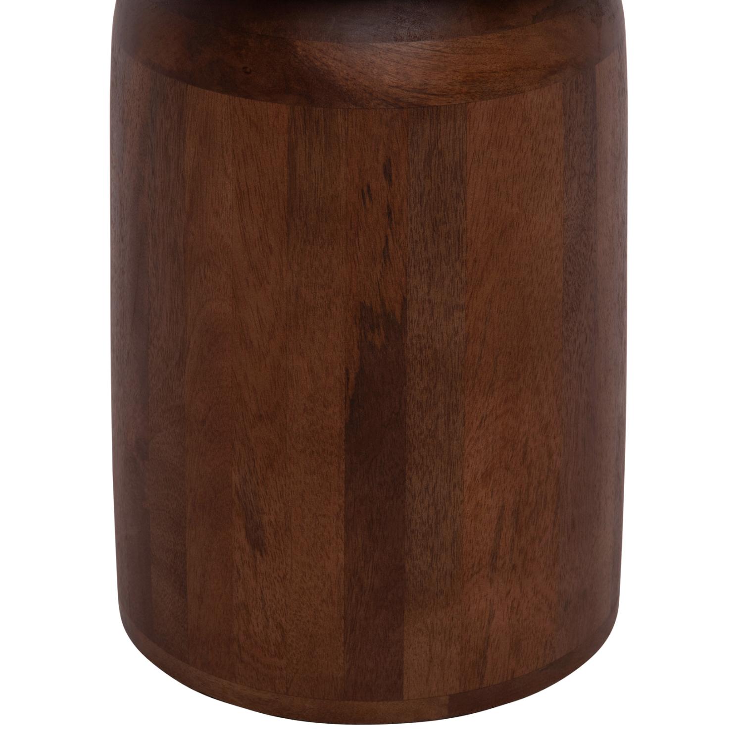 ΤΡΑΠΕΖΙ ΣΑΛΟΝΙΟΥ ΣΤΡΟΓΓΥΛΟ MALED ΓΚΡΙ ΜΑΡΜΑΡO-ΞΥΛΟ MANGO Φ60x44,5Υεκ. 7